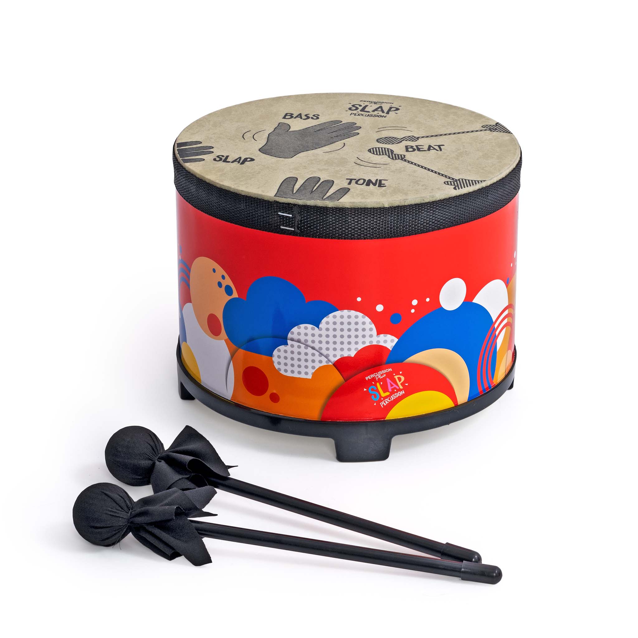 Slap Percussion - pack of 5 drums, Slap Percussion - pack of 5 drums,Percussion Plus Slap Percussion - pack of 5 drums, Slap Percussion - pack of 5 drums,The new Slap Drumming range from Percussion Plus is the perfect way to introduce rhythm and time into your music classes and sessions. Whether it's for a large primary school class, sessions at a local music centre or music therapy for any age, the Slap Drumming range gives you the tools you need for smooth runningThe new Slap Drumming range from Percussio