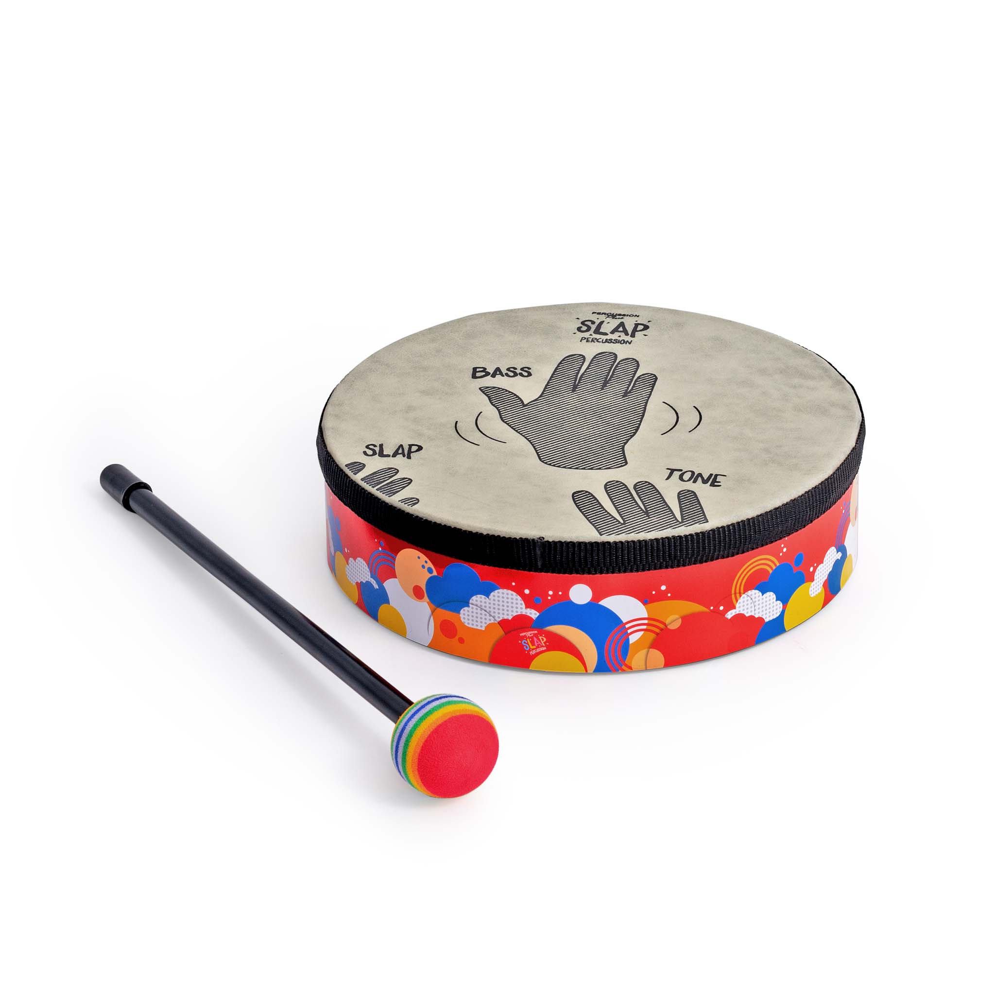 Slap Percussion - pack of 5 drums, Slap Percussion - pack of 5 drums,Percussion Plus Slap Percussion - pack of 5 drums, Slap Percussion - pack of 5 drums,The new Slap Drumming range from Percussion Plus is the perfect way to introduce rhythm and time into your music classes and sessions. Whether it's for a large primary school class, sessions at a local music centre or music therapy for any age, the Slap Drumming range gives you the tools you need for smooth runningThe new Slap Drumming range from Percussio