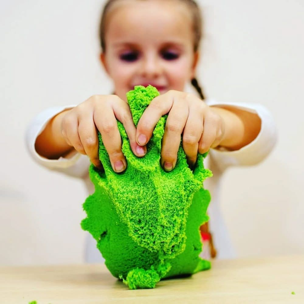 Smooshy Sand Green, Smooshy Sand Green,Rainbow Eco play sand, Rainbowecoplay ,Smooshy Sand Green 1KG,sensory sand,play sand,coloured play sand, Children's play sand, Smooshy Sand Green,Smooshy Sand Green is an amazing magnetic magic sand. You can squeeze it, mould it and then watch the magic sand flow through your fingers – you won't be able to put it down,the magic of Smooshy Sand Green is something special. Smooshy Sand Green is a soft magic sand which is fun, mess-free and great for kids sensory p,Smoosh