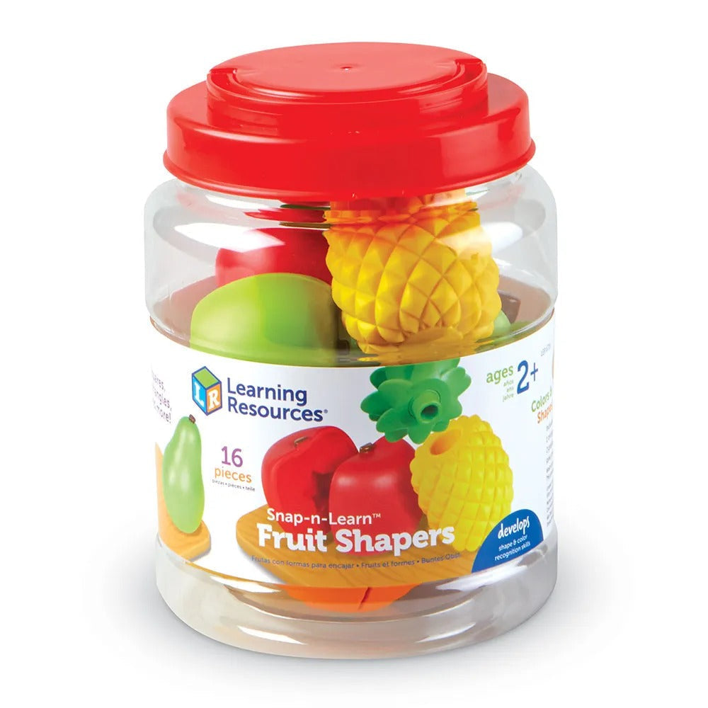 Snap-n-Learn Fruit Shapers, Snap-n-Learn Fruit Shapers,Learning resources maths resources,maths resources,maths resources,maths eyfs,eyfs maths, Snap-n-Learn Fruit Shapers,The Snap-n-Learn Fruit Shapers is a fruity preschool playfood set that introduces learning about colours and shapes. Inside each of these tactile fruits you'll find unique colour and shape pegs that build colour recognition, patterning, and shape sorting skills with every playtime. The snap-apart, push-together action ,Snap-n-Learn Fruit 