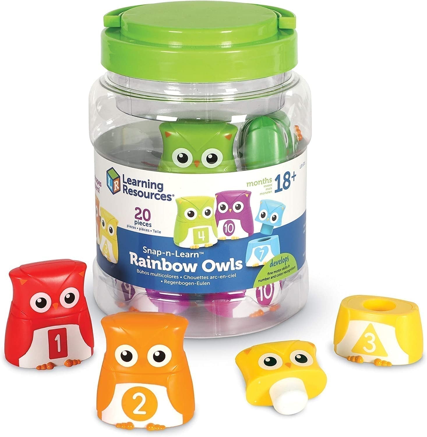 Snap-n-Learn Owls, Snap-n-Learn Owls,Children's lacing toys,special needs threading buttons,special needs tactile games,special needs threading toys, Snap-n-Learn Owls,Snap-n-Learn Rainbow Owls - Fun & Educational Early Learning Set! The Snap-n-Learn Rainbow Owls are a delightful and educational set designed to introduce toddlers to early colour, shape, and number concepts in a fun, hands-on way. This set includes 10 adorable, two-piece owl toys in vivid shades from across the rainbo,Snap-n-Learn OwlsSnap-n