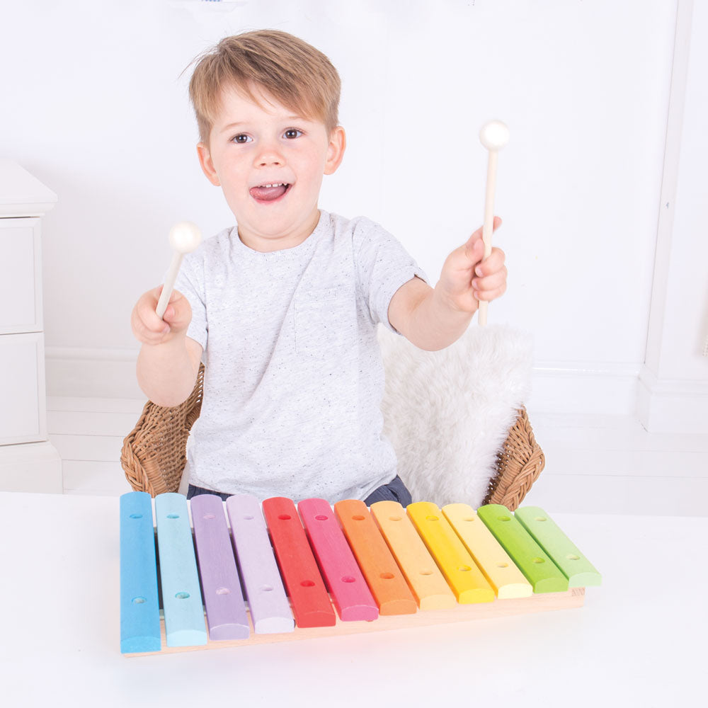 Snazzy Xylophone, Snazzy Xylophone,Bigjigs Snazzy Xylophone.Xylophone toy,Wooden Xylphone toy,Xylophone wooden toy, Snazzy Xylophone,This brightly coloured wooden Snazzy Xylophone is a highly educational way for creative toddlers to play music by ear. The Snazzy Xylophone comes supplied with wooden mallets that are ideally sized for little hands, and the multi-coloured bars help little ones to remember each note and which bar to strike in order to r,Snazzy XylophoneThis brightly coloured wooden Snazzy Xylop