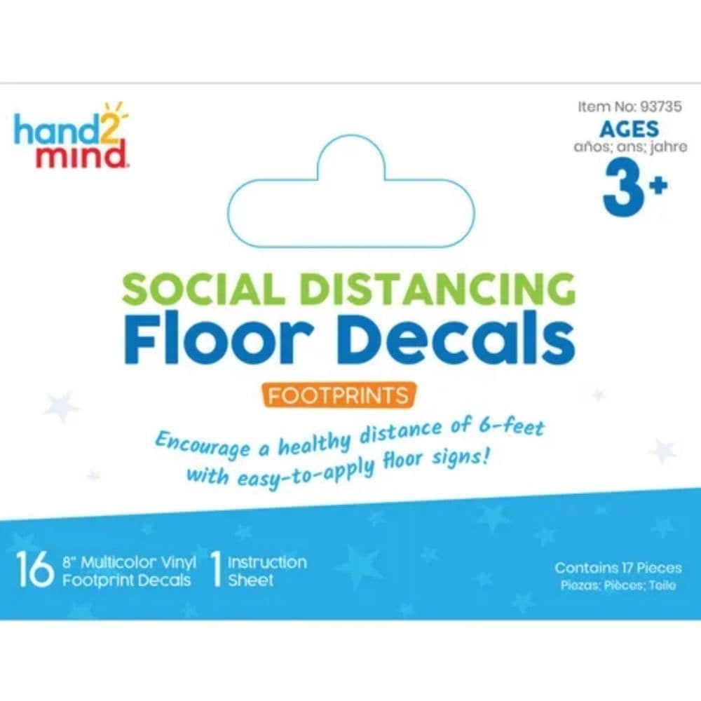 Social Distancing Floor Decals - Footprints, Social Distancing Floor Decals - Footprints,Social distancing decals,social distancing resources,social distancing decals, Social Distancing Floor Decals - Footprints,These brightly coloured, durable footprint decals can be used in busy indoor and outdoor zones as a visual reminder on where to stand for social distancing. The set includes decals in 4 bright colours: red, green, orange, and blue. These decals can be used on several different surfaces including con