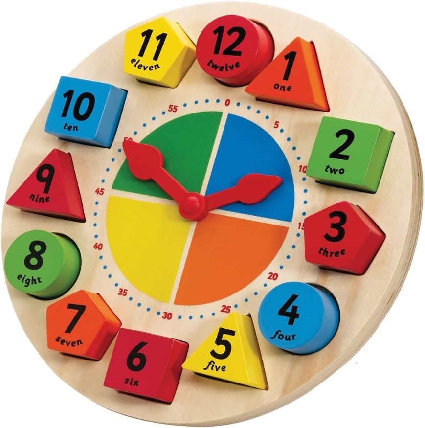 Sorting and Teaching Clock, Sorting and Teaching Clock,Teaching clock,learn the time resources, learning to tell the time clock,wooden clock toy, Sorting and Teaching Clock,Sorting and Teaching Clock – A Multifunctional Learning Tool for Young Children The Sorting and Teaching Clock is a beautifully crafted wooden play clock designed to engage young learners in a variety of educational activities. From colour and shape recognition to number learning and telling the time, this versatileSorting and Teaching C