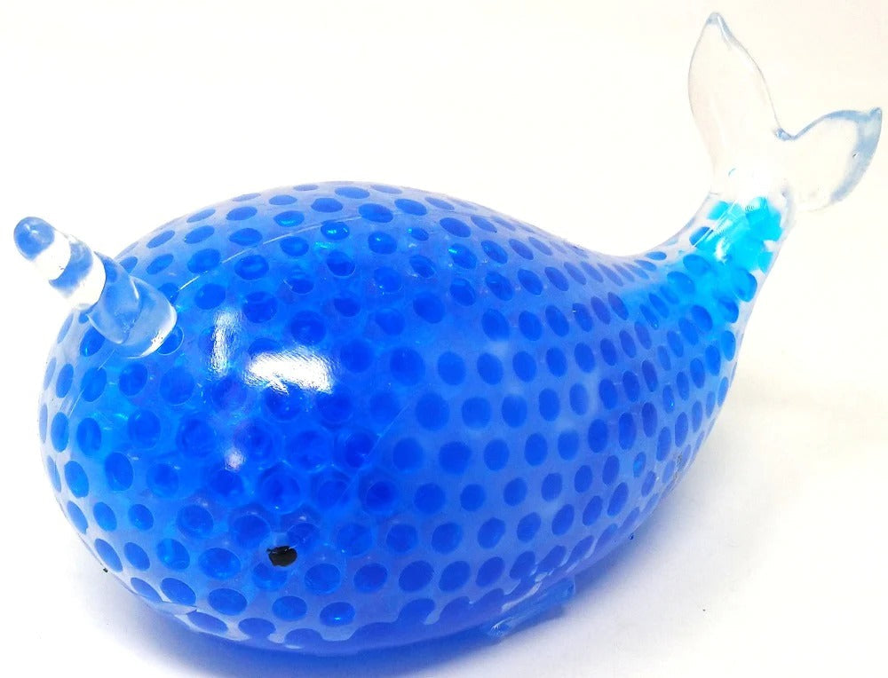 Squeezy Bead Narwhal, Squeezy Bead Narwhal,Squishy stress toys,squeezy stress ball,sensory toys,children's stress toys, Squeezy Bead Narwhal,Squeezy Bead Narwhal Dive into a world of squishy, stretchy fun with the Squeezy Bead Narwhal! This charming narwhal-shaped fidget toy is filled with soft jelly beads, offering a unique and satisfying tactile experience that’s perfect for stress relief or sensory play. Squeezy Bead Narwhal Features: Jelly Bead Delight:,Squeezy Bead NarwhalSqueezy Bead Narwhal Dive into