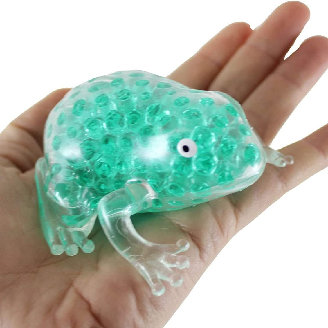 Squeezy Frog, Squeezy Frog Toy,Stretchy fidget toys,stretchy autism toys,stretch special needs toys,fiddle and fidget toys, Squeezy Frog,Squeezy Frog The Squeezy Frog is the perfect tactile toy for kids who need a sensory outlet for restlessness or stress. Simply give the frog a squeeze and watch as the gel beads push out and around, making the ball bulge in a fun and satisfying way. It’s a great way to release tension and keep little hands busy. Made f,Squeezy FrogSqueezy Frog The Squeezy Frog is the perfe