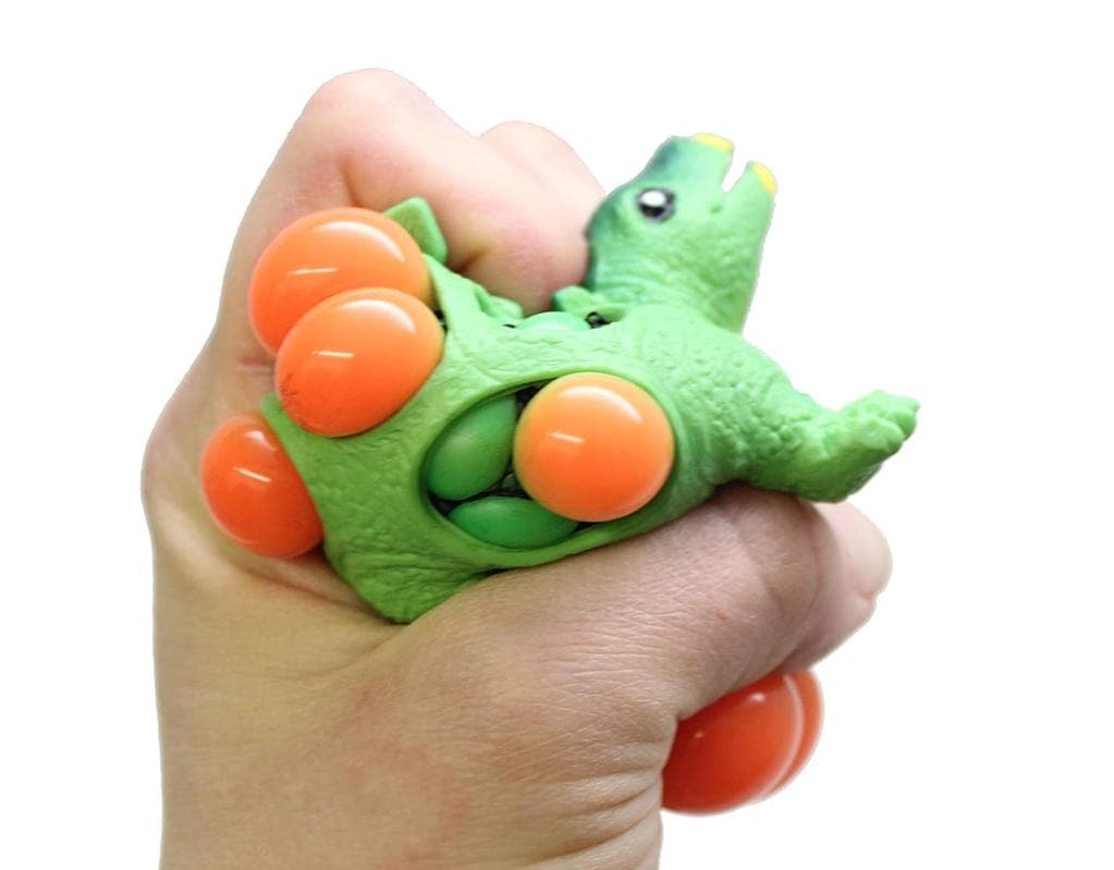 Squeezy Mesh Dinosaur, Squeezy Mesh Dinosaur,,sensory toys,fidget toys,sensory toys,Flashing puffer toys, Squeezy Mesh Dinosaur,When squeezed, the mesh ball inside the dinosaur squishes and moves, creating a unique and satisfying tactile experience. The Squeezy Mesh Dinosaur has a rubberized outer shell is soft and pliable, making it easy to grip and squeeze. This makes it an excellent sensory tool for children and adults who need a calming eff,Squeezy Mesh DinosaurWhen squeezed, the mesh ball inside the di