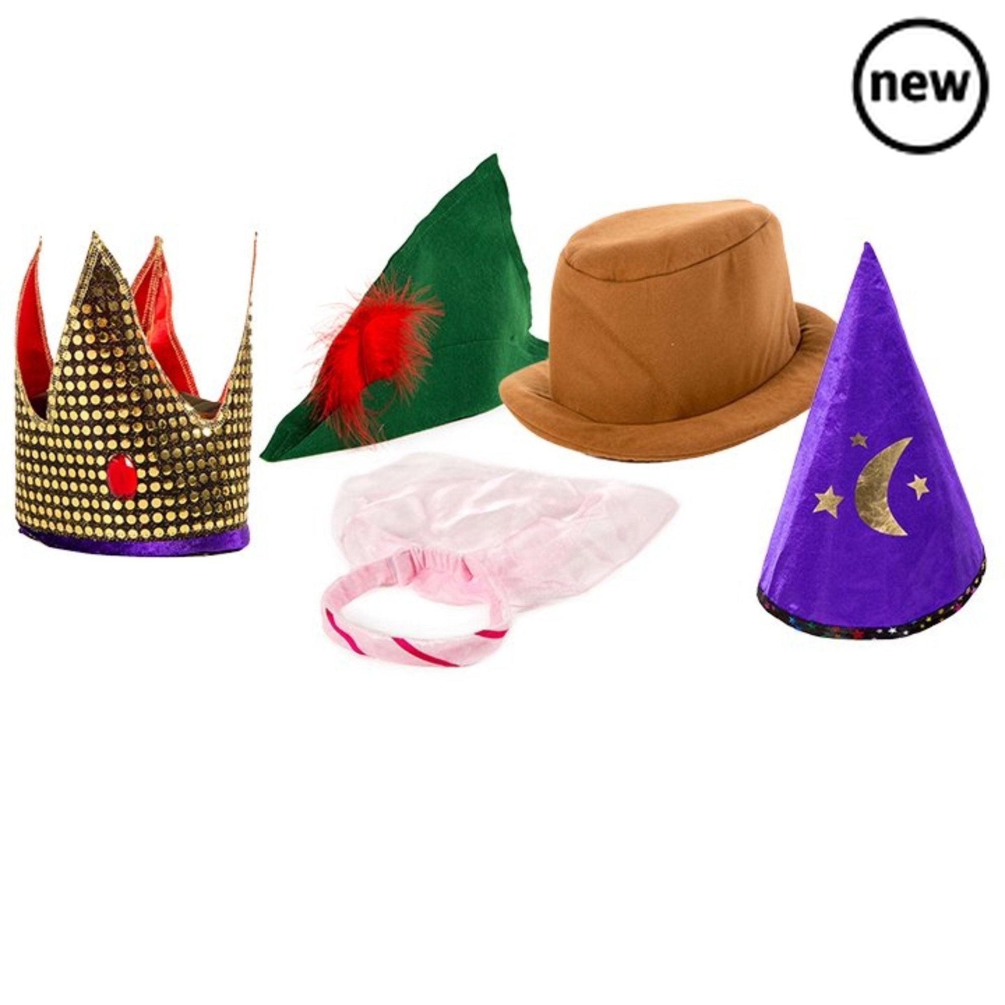 Storytime Hats Set, Storytime Hats Set, Role Play Dressing up,Role play eyfs,EYFS Dress up resources, Storytime Hats Set,Storytime Hats Set Bring storytelling to life with the Storytime Hats Set! This delightful collection of 6 soft, role-play hats is designed to spark children’s imaginations and transport them to magical and mythical worlds. Suitable for children aged 3-7 years, this set is perfect for developing creative expression and,Storytime Hats SetStorytime Hats Set Bring storytelling to life with t