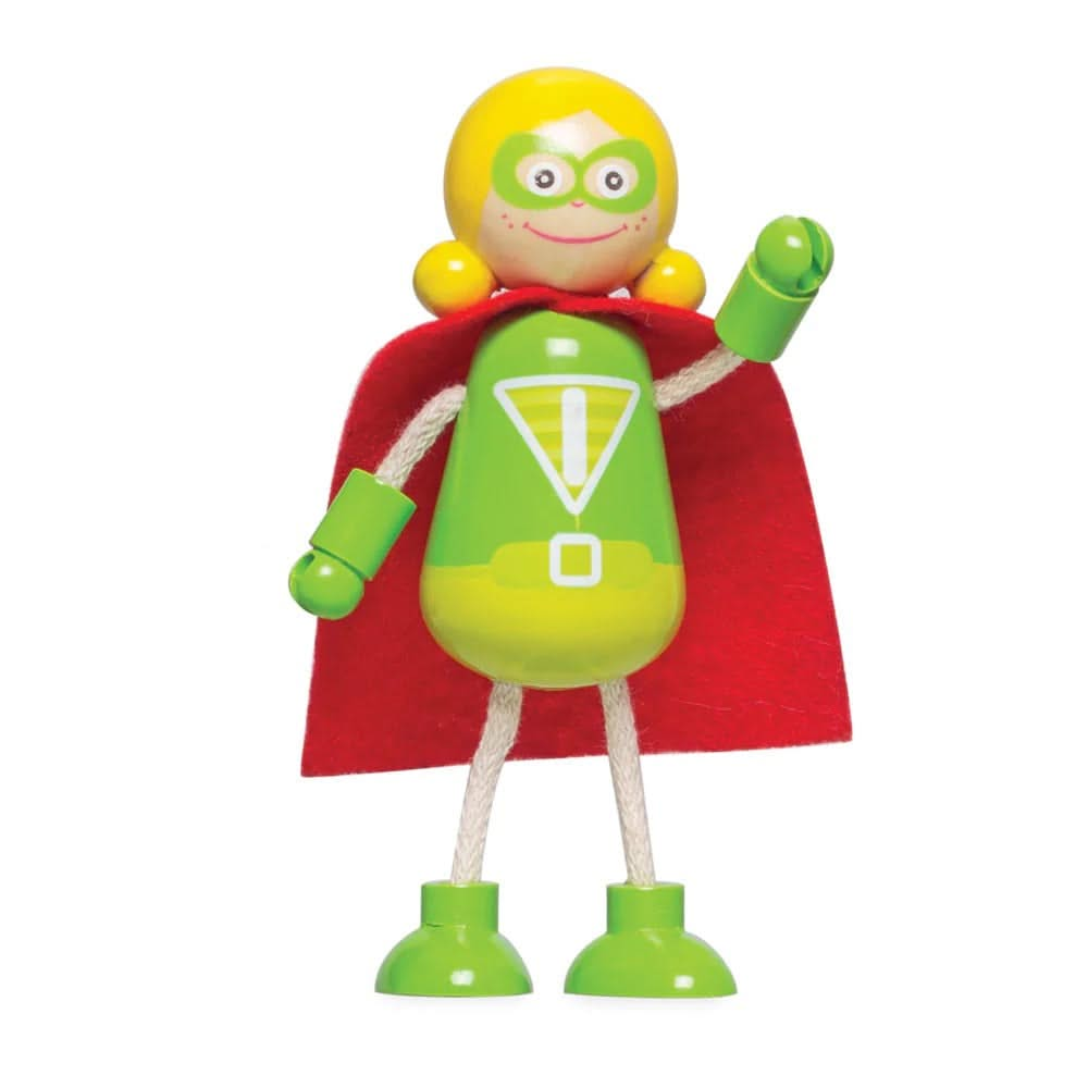 Superhero Figure Pack, Superhero Figure Pack,Superhero toys,Superhero wooden toys,superhero pretend play resources,superhero figures, Superhero Figure Pack,Introducing the dynamic and vibrant Superhero Figure Pack by TIDLO! These characters are not just your ordinary heroes; they are here, ready and roaring to embark on world-saving missions! 🌟 Vivid and Enthralling Design: Each of these five superheroes comes clad in bright, eye-catching colours and sports a distinctiveIntroducing the dynamic and vibrant S