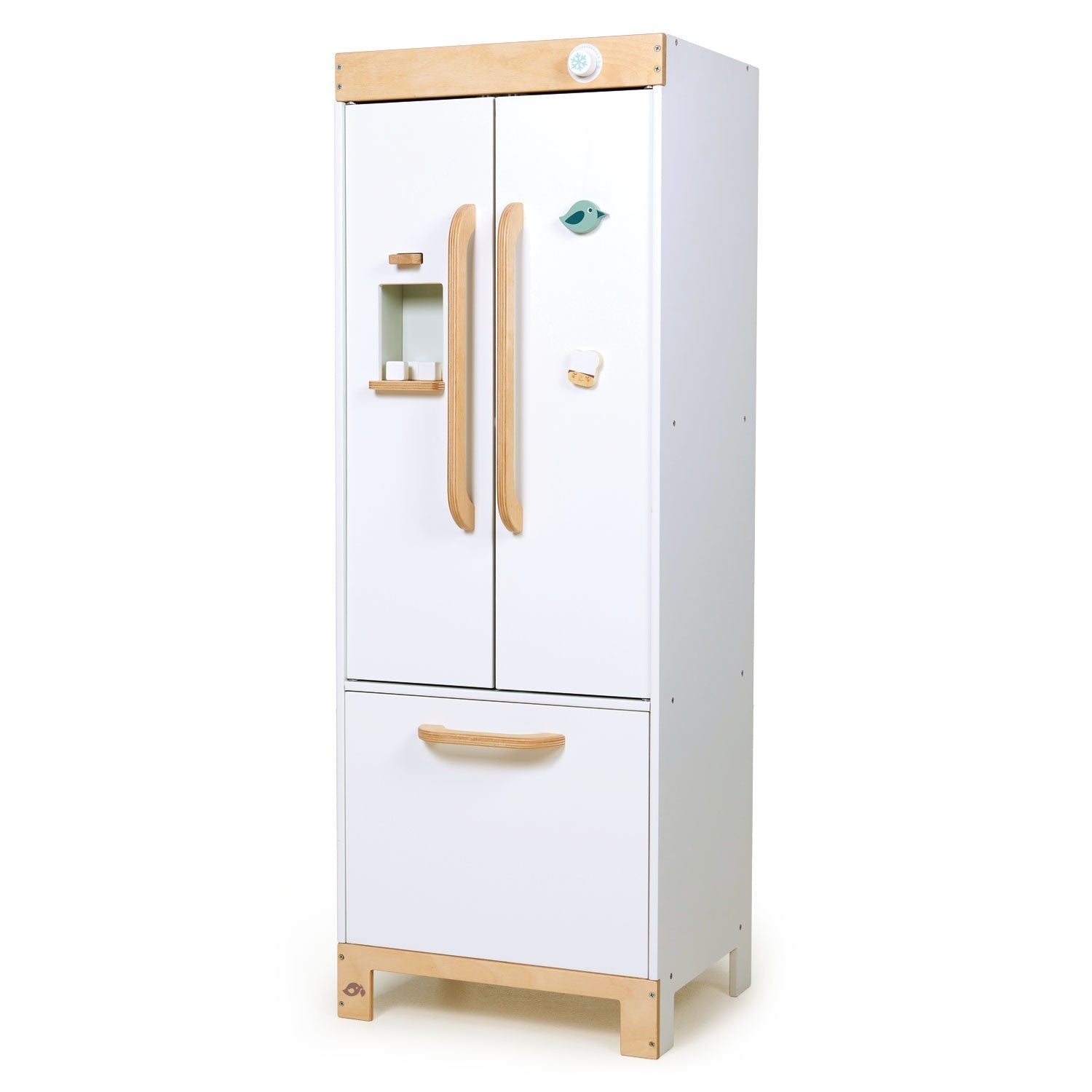 Tenderleaf Toys Wooden Refrigerator