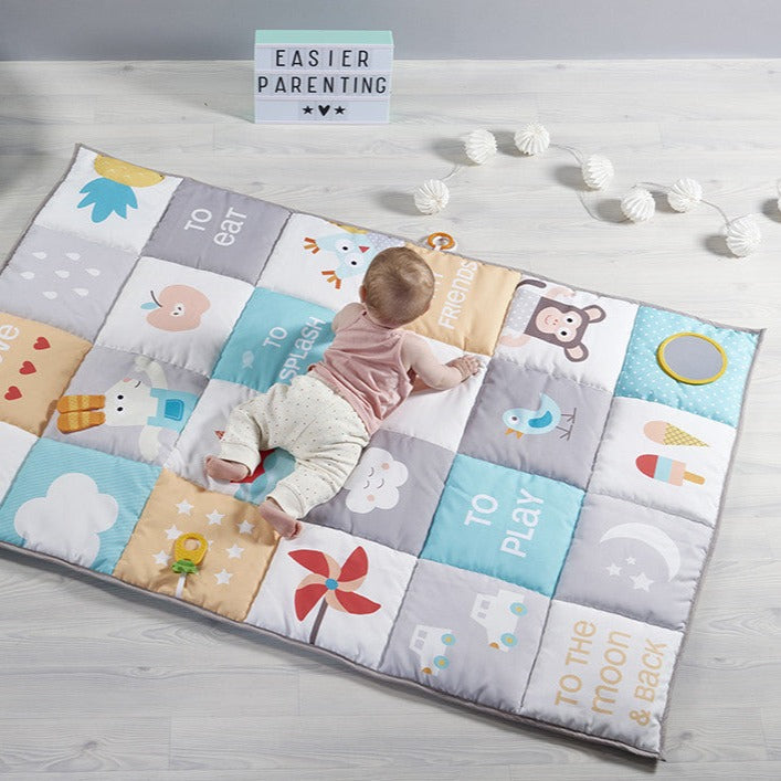 Taf Toys I Love Big Mat - Soft Colours, Taf Toys I Love Big Mat - Soft Colours,Baby Mat,Baby Rolling Mat,Baby Crawling Mat,Baby Mat, Taf Toys I Love Big Mat - Soft Colours,Treat your baby to an extra-large, soft and thickly padded play space with the Taf Toys I Love Big Mat – Soft Colours!The Taf Toys I Love Big Mat - Soft Colours is designed to stimulate parent-baby interaction with the colourful and loveable patchwork illustrations, baby will be able to follow the cuteTreat your baby to an extra-large, so