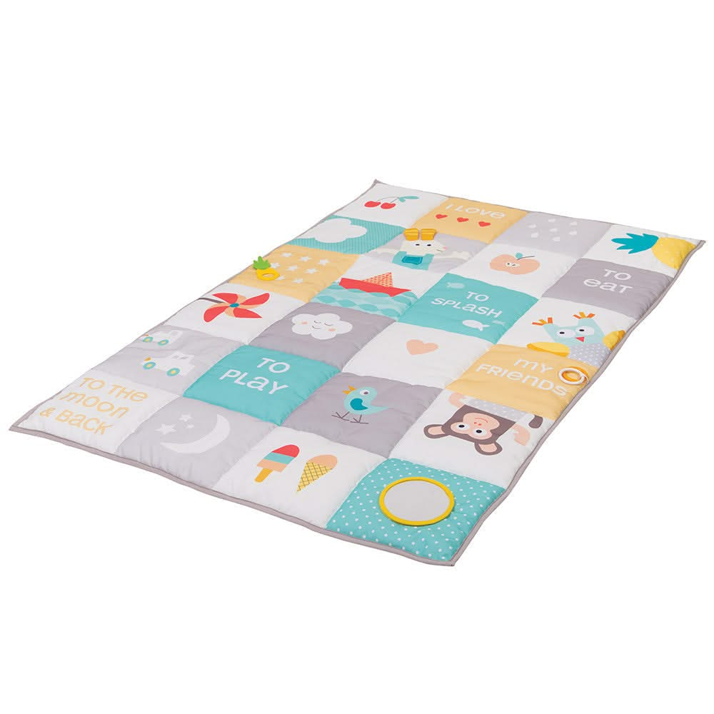 Taf Toys I Love Big Mat - Soft Colours, Taf Toys I Love Big Mat - Soft Colours,Baby Mat,Baby Rolling Mat,Baby Crawling Mat,Baby Mat, Taf Toys I Love Big Mat - Soft Colours,Treat your baby to an extra-large, soft and thickly padded play space with the Taf Toys I Love Big Mat – Soft Colours!The Taf Toys I Love Big Mat - Soft Colours is designed to stimulate parent-baby interaction with the colourful and loveable patchwork illustrations, baby will be able to follow the cuteTreat your baby to an extra-large, so