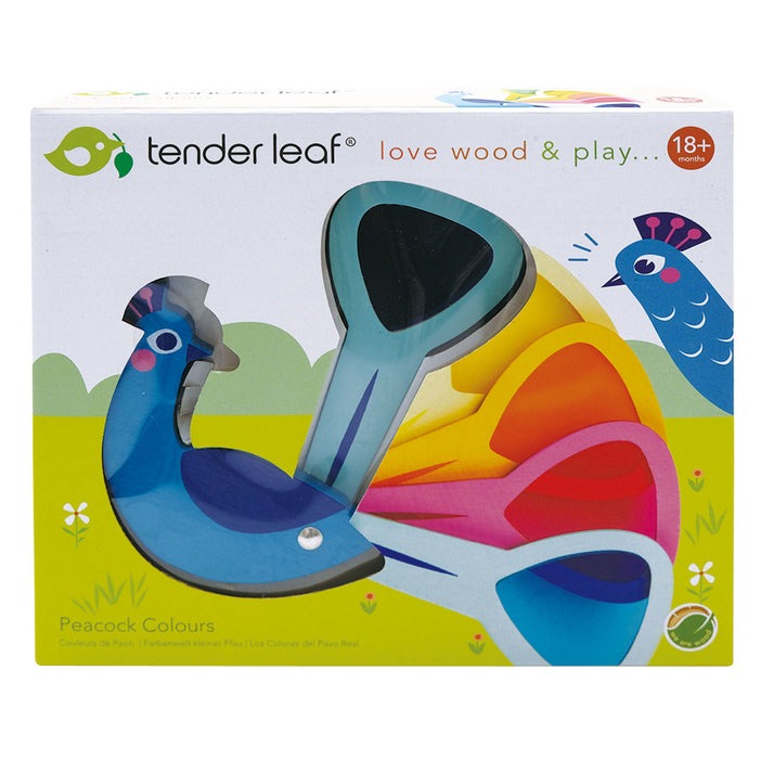 Tender Leaf Toys Peacock Colours, Tender Leaf Toys Peacock Colours,Colour mixing resources,colour mixing sensory,sensory toys, Tender Leaf Toys Peacock Colours,Tender Leaf Toys Peacock Colours – A Creative Exploration of Colours Introduce your little one to the magic of colour mixing and creative play with the Tender Leaf Toys Peacock Colours. This beautifully crafted wooden peacock features five vibrant tail feathers madeTender Leaf Toys Peacock Colours – A Creative Exploration of Colours Introduce your li