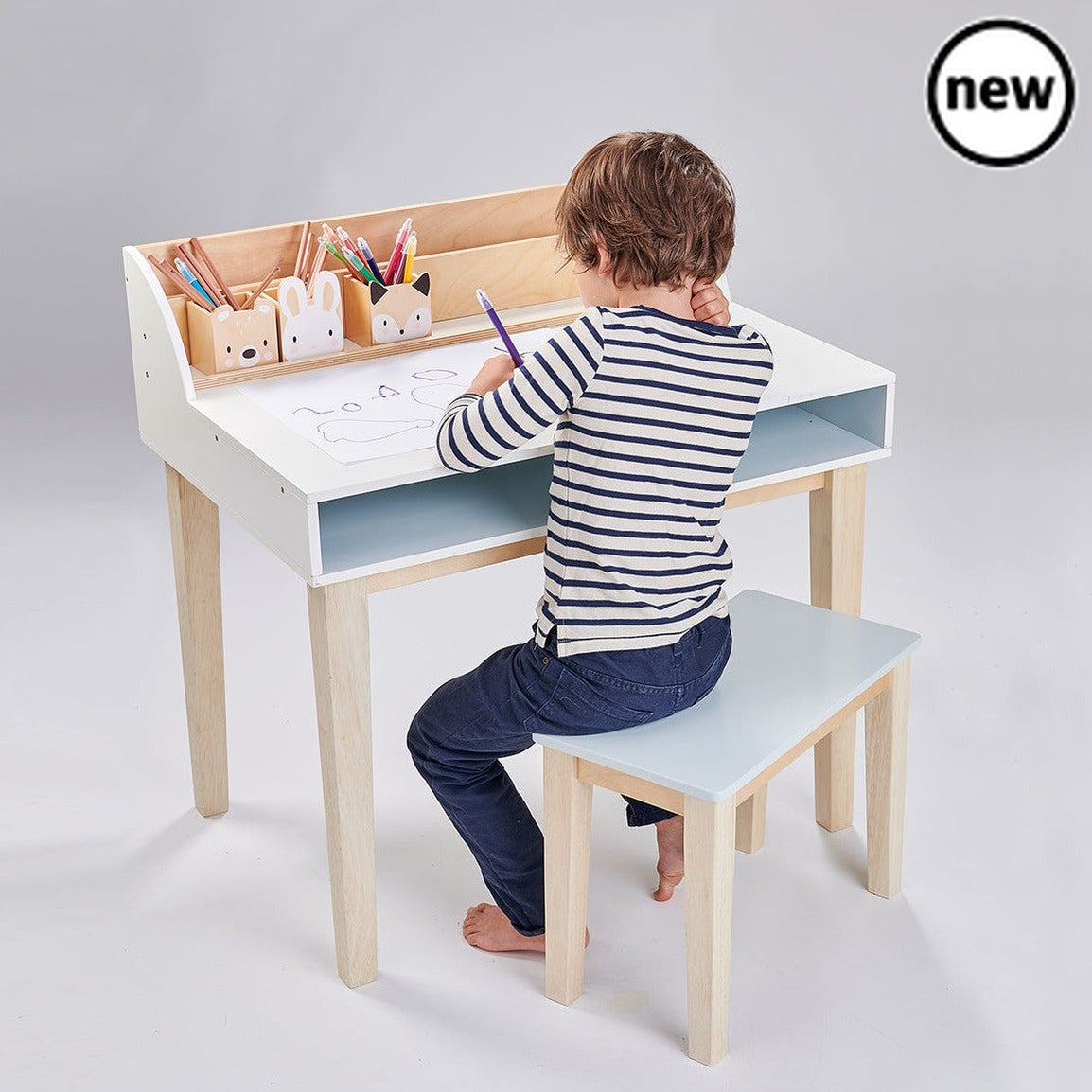 Tenderleaf Toys Desk and Chair, Tenderleaf Toys Desk and Chair,Wooden Toys,Tenderleaf Toys,Children's, Tenderleaf Toys Desk and Chair,Make homework and creativity a breeze with the Tenderleaf Toys Desk and Chair set. This wooden desk set is the perfect addition to any child's bedroom or nursery, offering a beautiful and inspiring space for craft activities and homework sessions.Designed specifically for children, this desk set is crafted from premium,Tenderleaf Toys DeskMake homework and creativity a breeze