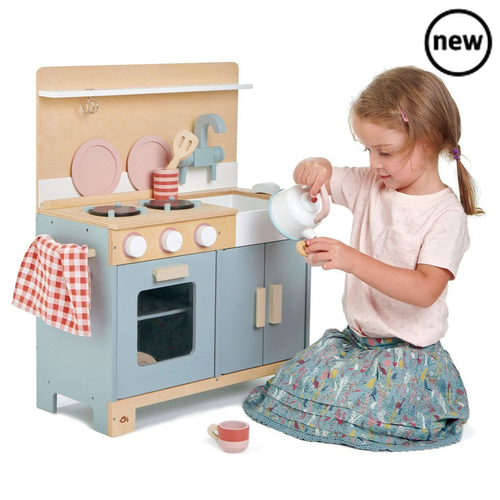 Tenderleaf Toys Home Kitchen, Tenderleaf Toys Home Kitchen,Wooden Toys,Tenderleaf Toys,Children's, Tenderleaf Toys Home Kitchen,I think with this Kitchen your little ones will love to cook every night? This Kitchen has is gender neutral, perfect for any chef. The Kitchen is finished with the most contemporary colours and would be a great addition to your lovely home. Complete with 3 cooking utensils and a hob. Pretend play is a vital part of a ,Tenderleaf Toys HomeI think with this Kitchen your little ones 