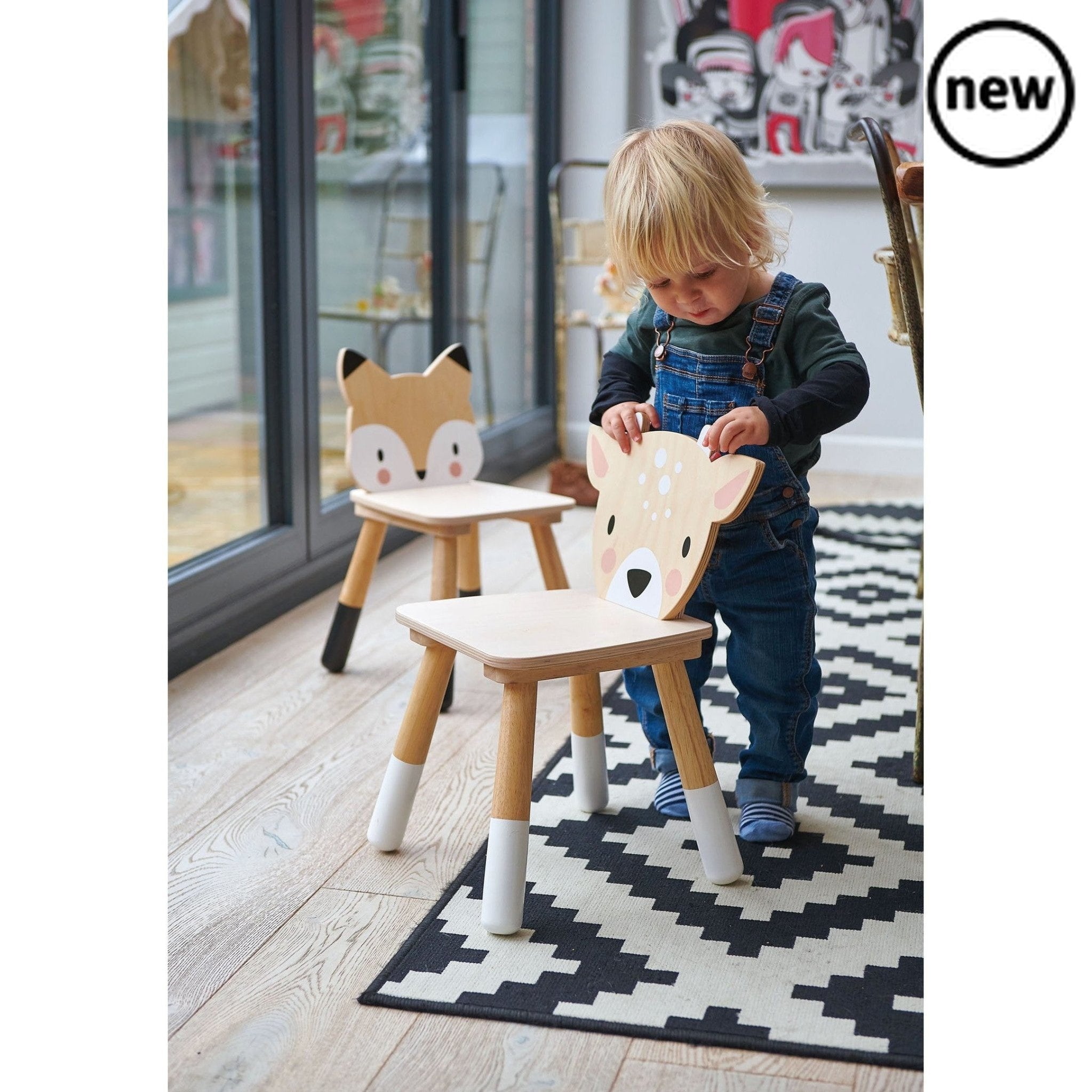 Tenderleaf Toys Wooden Forest Deer Chair, Tenderleaf Toys Wooden Forest Deer Chair,Wooden Toys,Tenderleaf, Tenderleaf Toys Wooden Forest Deer Chair,Introducing our whimsical and adorable Deer Chair by Tender Leaf Toys - the perfect addition to any play area or dining table. Crafted with top-quality plywood, this chair is not only durable but also brings a touch of playful charm to any space.Designed to perfectly complement the Tender Leaf Toys Forest Table, this D,TenderleafIntroducing our whimsical and ado