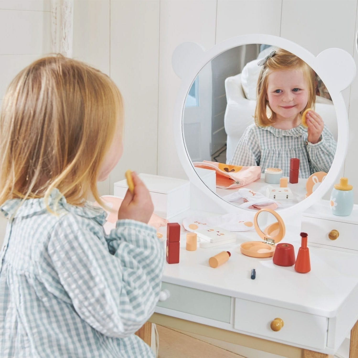 Tenderleaf Toys Wooden Forest Dressing Table, Tenderleaf Toys Wooden Forest Dressing Table,Wooden Toys,Tenderleaf, Tenderleaf Toys Wooden Forest Dressing Table,Tenderleaf Toys Wooden Forest Dressing Table Introduce elegance and charm to your child’s play area with the Tenderleaf Toys Wooden Forest Dressing Table. Part of the beautiful forest furniture collection, this stunning dressing table and stool set is designed to delight and inspire, making it perfectTenderleaf Toys Wooden Forest Dressing Table Intro