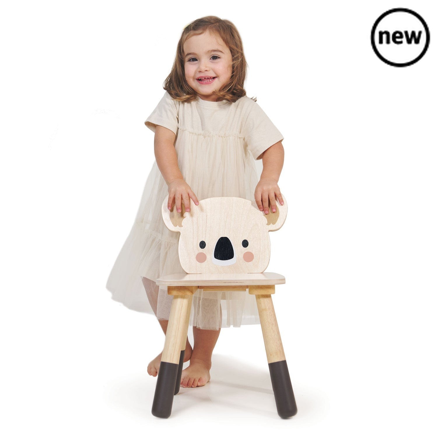 Tenderleaf Toys Wooden Forest Koala Chair, Tenderleaf Toys Wooden Forest Koala Chair,Wooden Toys,Tenderleaf, Tenderleaf Toys Wooden Forest Koala Chair,Tenderleaf Toys Wooden Forest Koala Chair Add a dose of playful charm to your child's space with the Tenderleaf Toys Wooden Forest Koala Chair. Perfectly designed for little ones, this high-quality plywood chair features a whimsical koala face on the backrest, creating a seating option that’s as fun as itTenderleaf Toys Wooden Forest Koala Chair Add a dose of