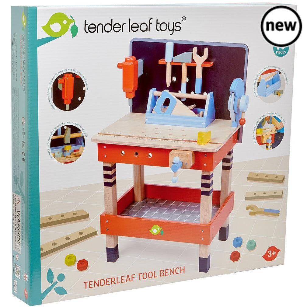 Tenderleaf Toys Wooden Tool Bench, Tenderleaf Toys Wooden Tool Bench,Wooden Toys,Tenderleaf, Tenderleaf Toys Wooden Tool Bench,Tenderleaf Toys Wooden Tool Bench Let your little ones join in the fun of fixing, building, and creating with the Tenderleaf Toys Wooden Tool Bench. Perfectly designed for budding carpenters, this beautifully crafted playset brings the excitement of a real workshop into your child’s playroom, inspiring hours ofTenderleaf Toys Wooden Tool Bench Let your little ones join in the fun of