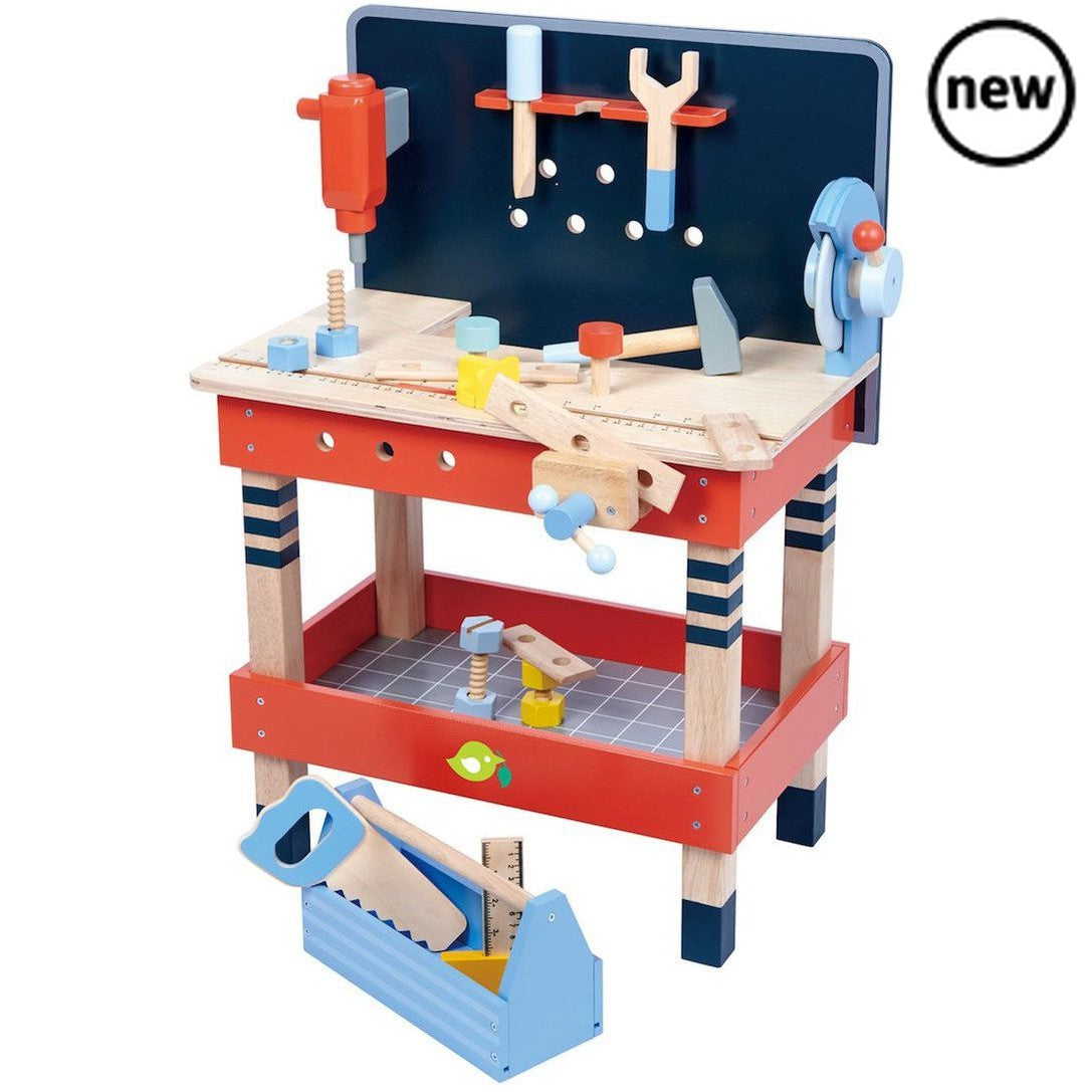 Tenderleaf Toys Wooden Tool Bench, Tenderleaf Toys Wooden Tool Bench,Wooden Toys,Tenderleaf, Tenderleaf Toys Wooden Tool Bench,Tenderleaf Toys Wooden Tool Bench Let your little ones join in the fun of fixing, building, and creating with the Tenderleaf Toys Wooden Tool Bench. Perfectly designed for budding carpenters, this beautifully crafted playset brings the excitement of a real workshop into your child’s playroom, inspiring hours ofTenderleaf Toys Wooden Tool Bench Let your little ones join in the fun of