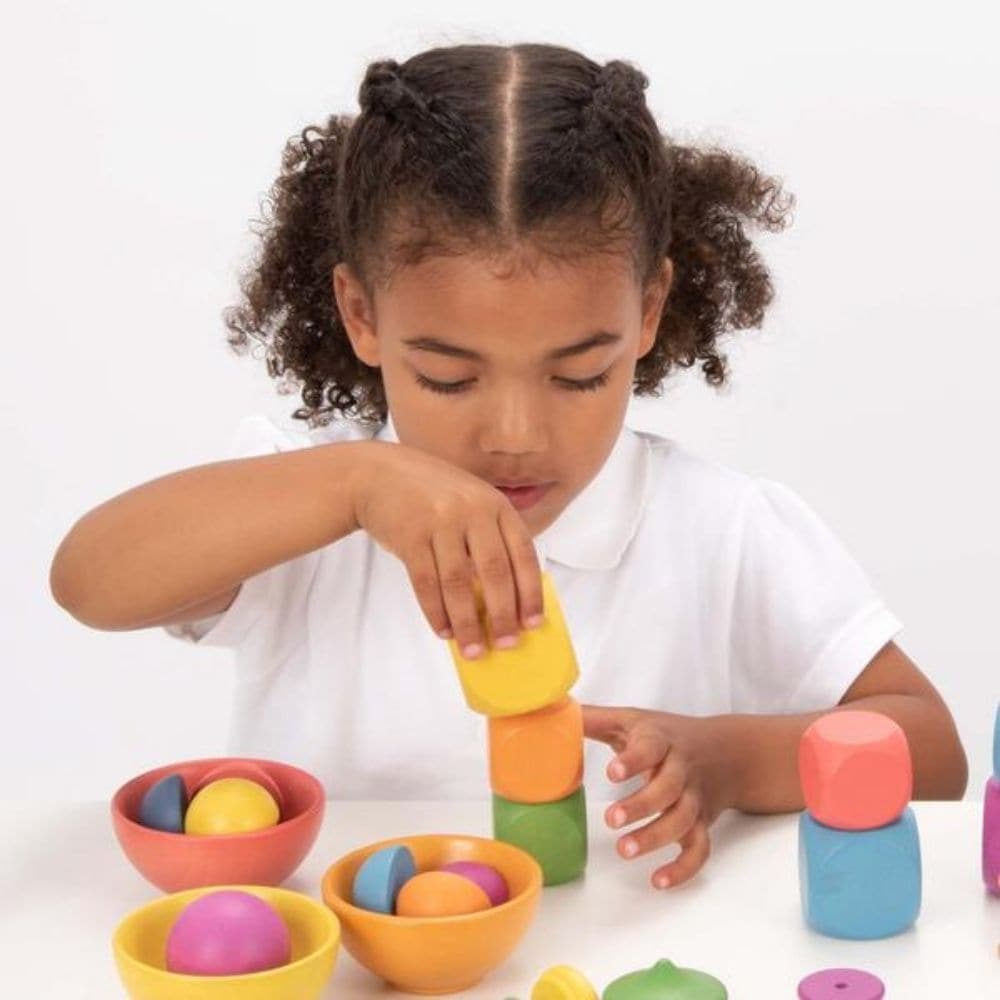 TickIT Rainbow Wooden Cubes Pk14, TickIT Rainbow Wooden Cubes Pk14,Rainbow Wooden Cubes,Natural Play resources,TICKIT toys, TickIT Rainbow Wooden Cubes Pk14,The TickIT® Rainbow Wooden Cubes are an inspiring set of smooth, solid beechwood blocks crafted in the seven vibrant colours of the rainbow. With a natural woodgrain finish, these cubes are both visually appealing and tactilely engaging, making them ideal for early childhood development and play. Perfectly suitedThe TickIT® Rainbow Wooden Cubes are an i