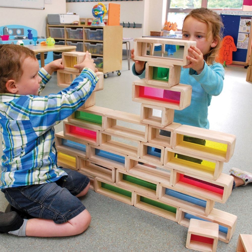 TickiT Rainbow Bricks, TickiT Rainbow Bricks, Jumbo wooden blocks, TikIT wooden blocks, TickIT Toys, Sensory Blocks, Large Sensory Blocks, TickiT Rainbow Bricks,TickiT® Rainbow Bricks are giant rubberwood bricks with a beautiful colourful acrylic centres. The transparency of the TickiT Rainbow Bricks allows light to pass through and create a visually stunning effect to captivate your child's imagination. The TickiT Rainbow Bricks can be stacked to create a rainbow wall or half,TickiT Rainbow BricksTickiT® R