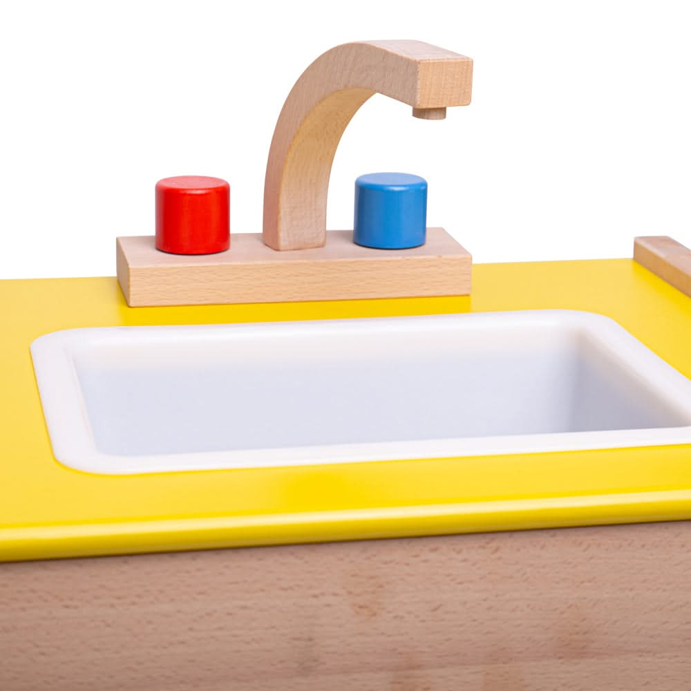 Tidlo Mini Chef Sink, Tidlo Children's Play Sink,Play Sink,Pretend Play Sink, EYFS pretend play,Toddler pretend play, Tidlo Mini Chef Sink,No kitchen is complete without a children's play sink to wash up all of those dirty dinner plates! The Tidlo wooden Play Sink features a tap, front opening door and storage space underneath the sink to store all of those little items. Plus, a play sink with a removable plastic tub for easy cleaning! A great way to teac,TidloNo kitchen is complete without a children's pla