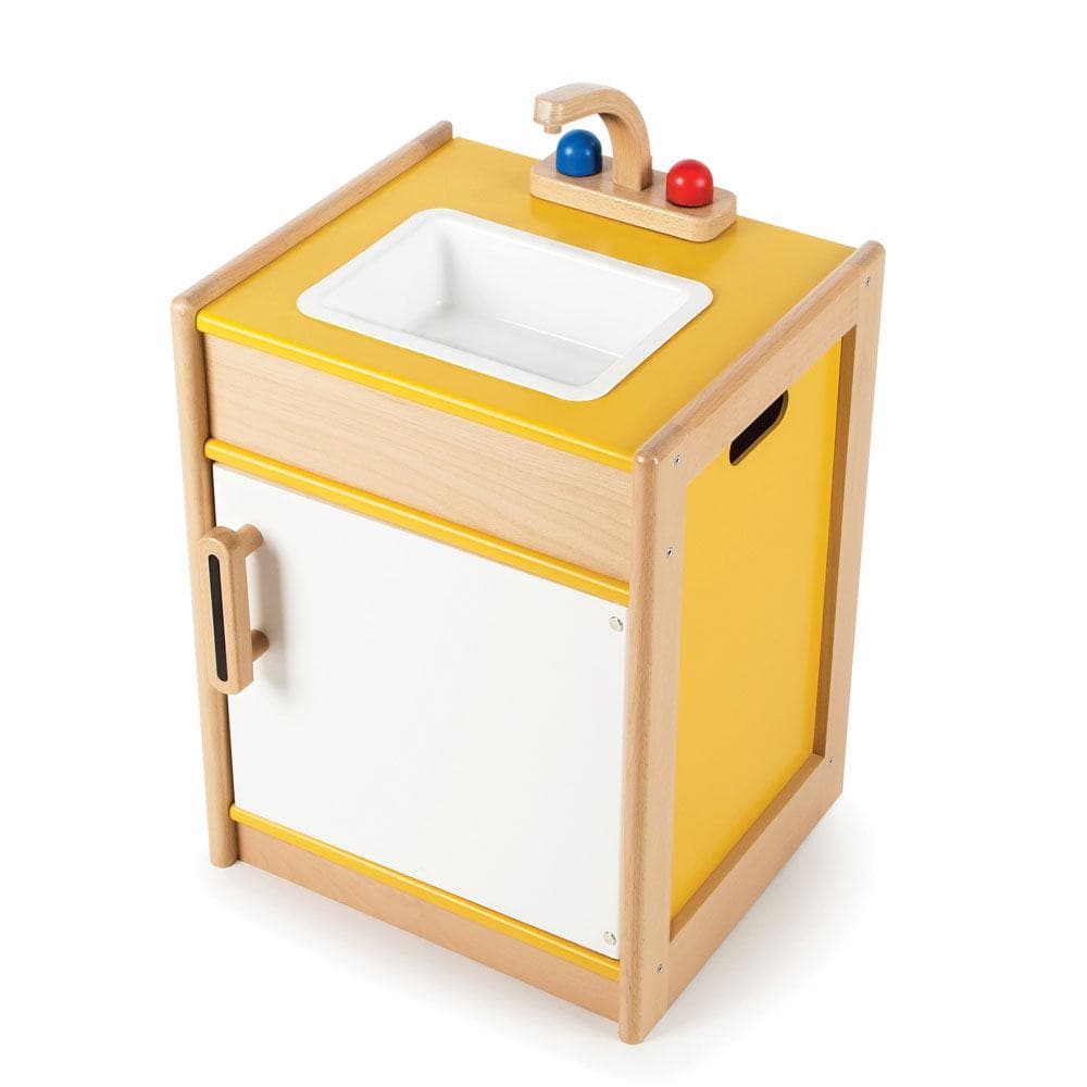 Tidlo Mini Chef Sink, Tidlo Children's Play Sink,Play Sink,Pretend Play Sink, EYFS pretend play,Toddler pretend play, Tidlo Mini Chef Sink,No kitchen is complete without a children's play sink to wash up all of those dirty dinner plates! The Tidlo wooden Play Sink features a tap, front opening door and storage space underneath the sink to store all of those little items. Plus, a play sink with a removable plastic tub for easy cleaning! A great way to teac,Tidlo Mini Chef SinkNo kitchen is complete without a