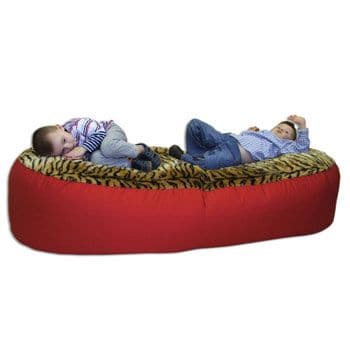 Tiger Cushion Bean Bag, Tiger Cushion Bean Bag,Tactile bean bag,eden beanbags,learning resources,beanbags for schools, Tiger Cushion Bean Bag,Introducing our magnificent Colossal Oval Bean Bag! This astonishingly spacious Tiger Cushion Bean Bag features a vibrant red outer cover that is sure to catch your eye. The top of the bean bag is adorned with faux animal fur, adding a touch of luxury and elegance to its design.Designed with ultimate comfort in mind, t,Tiger Cushion Bean BagIntroducing our magnificent