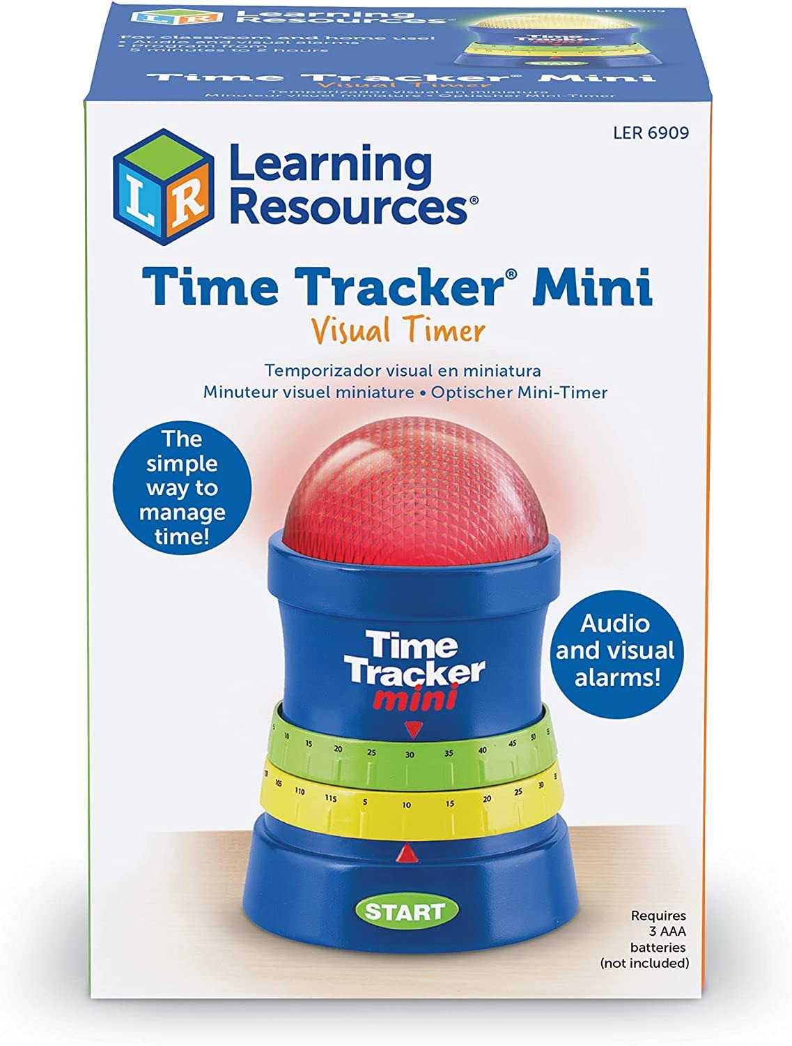 Time Tracker Mini, Time tracker mini,special needs time tracker,time tracker mini special needs,special needs timers,special needs electronic timer,autism timer,asd timer,time tracker mini, Time Tracker Mini,The Time Tracker Mini is the easy way to manage time in the classroom or at home. This simple version of the original Time Tracker can be used to support a variety of classroom activities.The timer runs on 3x AAA batteries (sold separately) so you can move it anywhere you like in the classroom, art stud