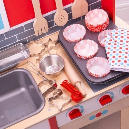 Top Young Chefs Baking Set, Top Young Chefs Baking Set,Bigjigs Young Chefs Baking Set,pretend play kitchen toys,kitchen toys,pretend play household,children's imaginative play ideas, Top Young Chefs Baking Set,Young Chefs Baking Set: Perfect for Budding Bakers! Inspire your little one to get creative in the kitchen with the Young Chefs Baking Set, a comprehensive collection of tools designed to encourage imaginative play and hands-on learning. This 23-piece set has everythingYoung Chefs Baking Set: Perfect 