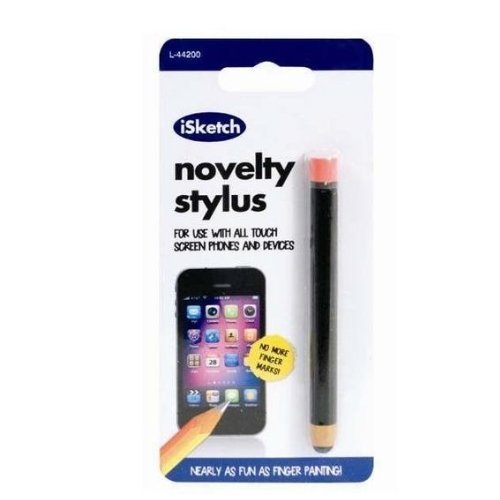 Touch Screen Novelty Stylus, Touch Screen Novelty Stylus-Sensory Toys, Touch Screen Novelty Stylus,These Touch Screen Novelty Stylus Pens are for use with all touch screen phones tablets and devices,Shaped like a traditional pencil and easy to grip and hold unlike some thinner stylus styles. This is a great value stylus designed to be used on any touch screen device. Dimensions (in packaging): - 15cm x 7cm x 2cmThese Touch Screen Novelty Stylus Pens are for use with all touch screen phones tablets and devic