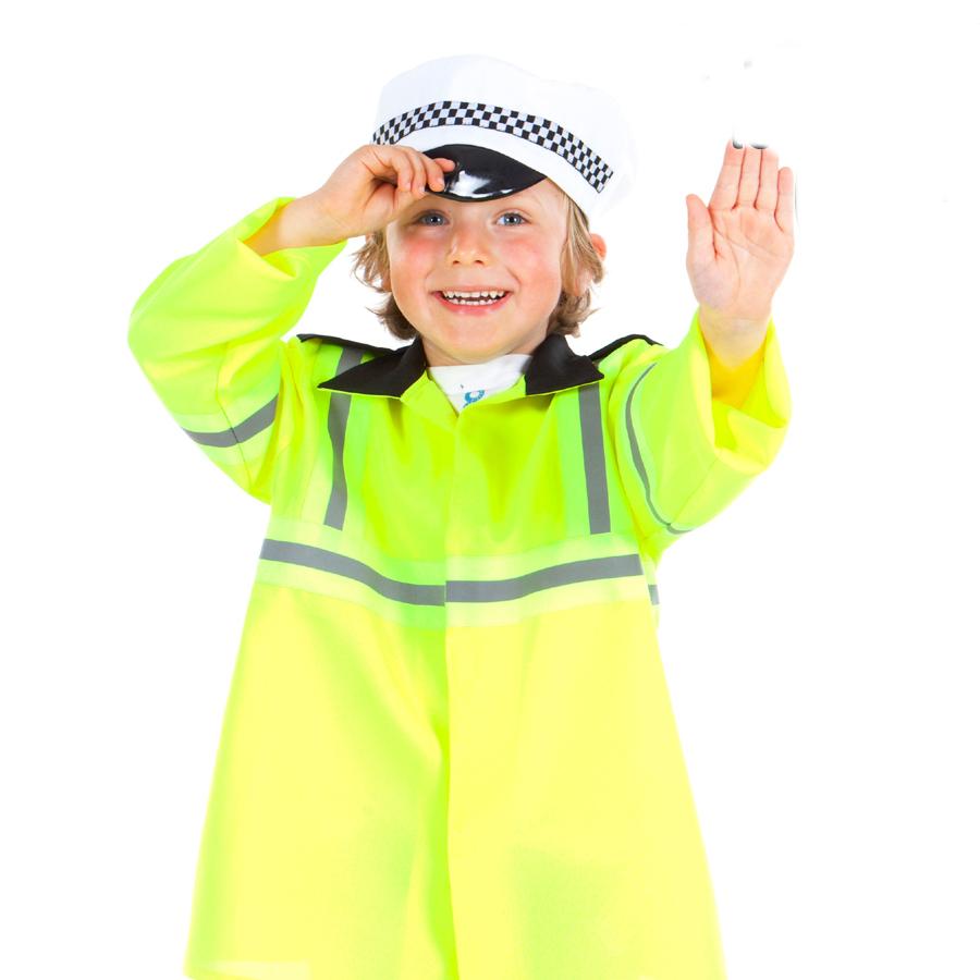 Traffic Police Fancy Dress Costume, Traffic Police Fancy Dress Costume,Childrens Dressing up costumes,dressing up toys,dressing up clothing for children, Traffic Police Fancy Dress Costume,High quality Traffic Police Dressing-up Outfit for your role play corner and amateur dramatic productions. Set comes with High quality police jacket and police hat costume. The Traffic Police Dressing-up Outfit offers children a compelling way to engage in imaginative play while exploring the role of a trafficHigh quality