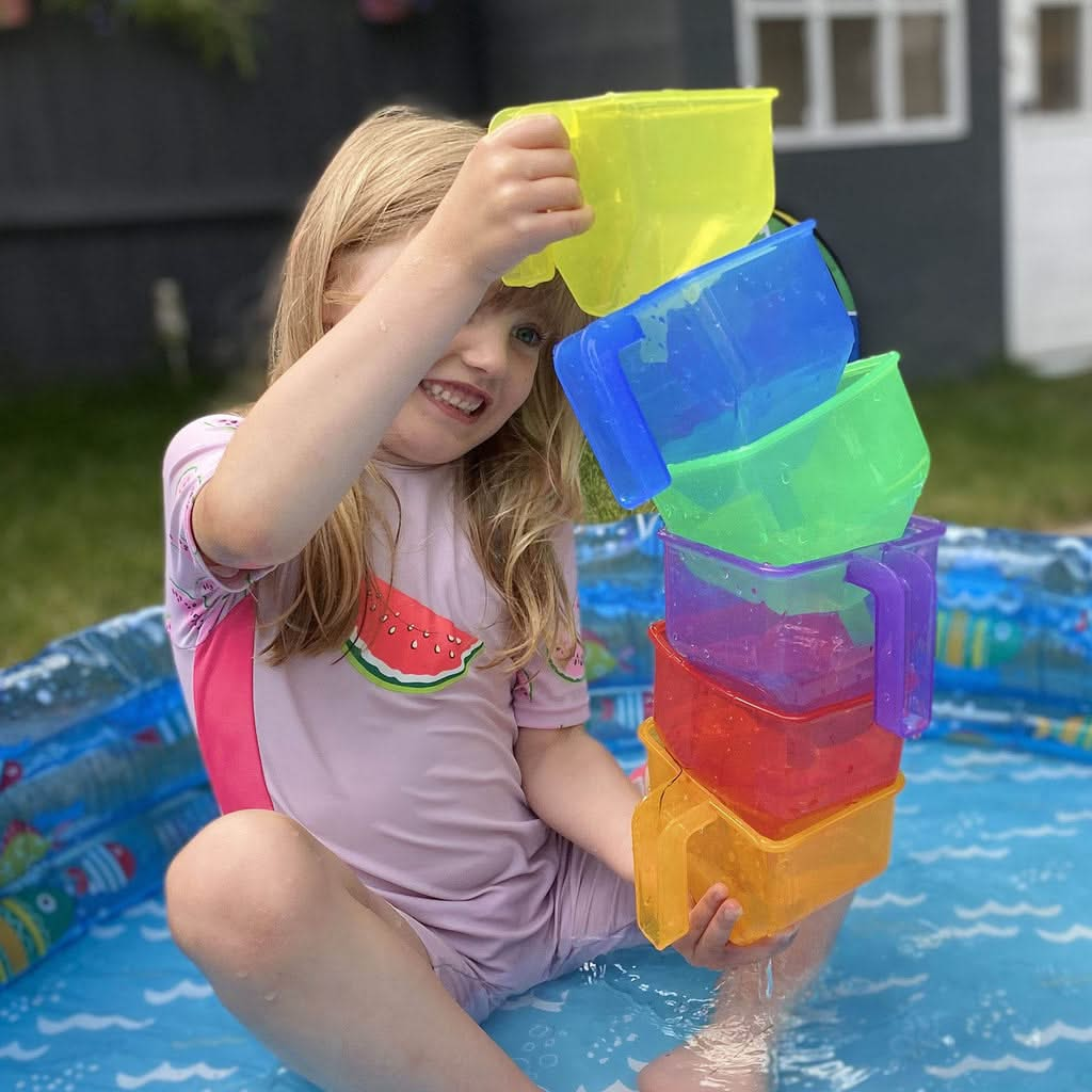 Translucent Colour Funnels Pk6, Translucent Colour Funnels Pk6,TickiT® Translucent Colour Funnels Set,Water Play Resources,Water Toys, Translucent Colour Funnels Pk6,Translucent Colour Funnels - Ideal for Sand, Water, and Colour Play Introduce your children to hands-on explorative play with our Translucent Colour Funnels. Perfectly sized for little hands, these colourful funnels invite children to experiment with sand and water, explore colour mixing, and learn about volume in aTranslucent Colour Funnels - 