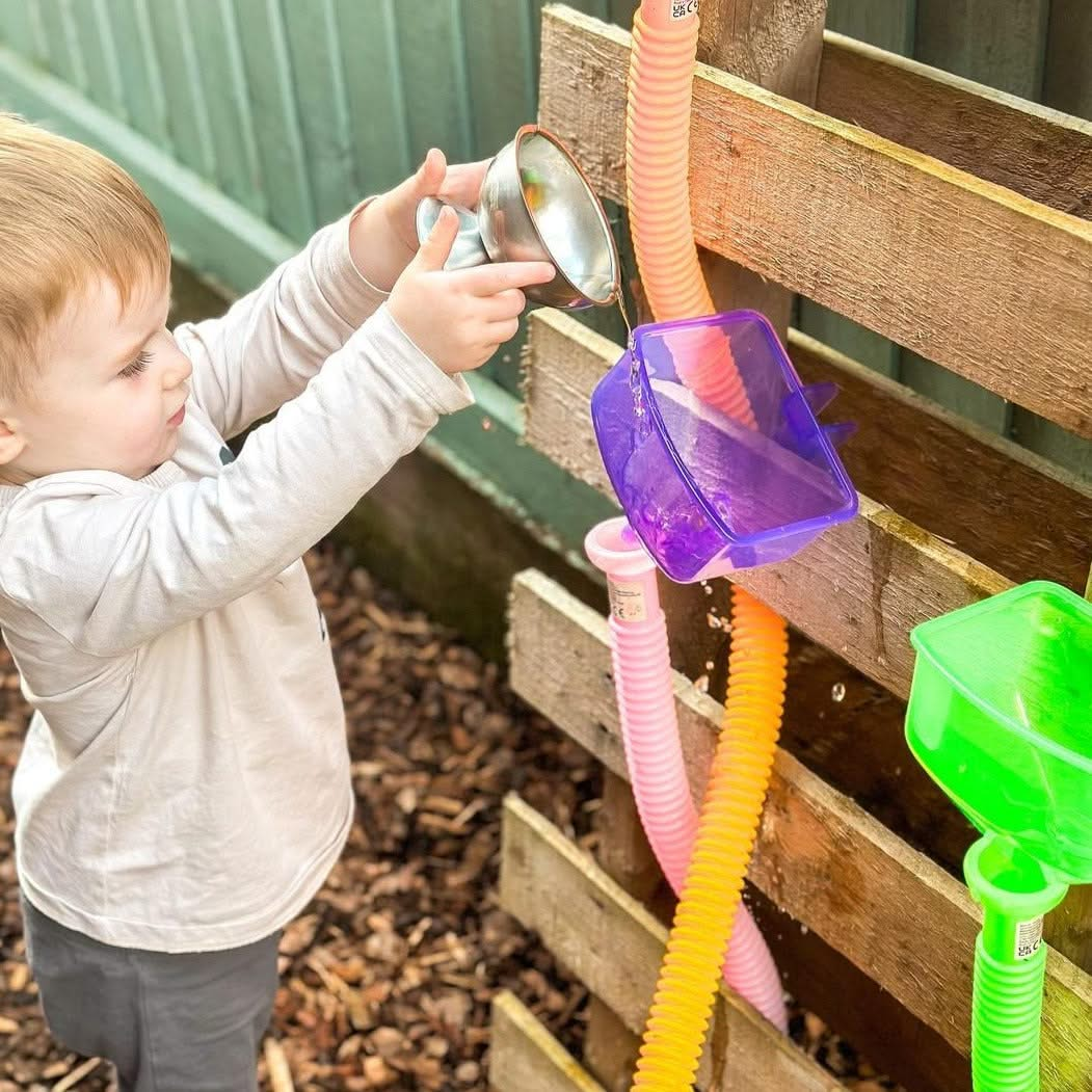 Translucent Colour Funnels Pk6, Translucent Colour Funnels Pk6,TickiT® Translucent Colour Funnels Set,Water Play Resources,Water Toys, Translucent Colour Funnels Pk6,Translucent Colour Funnels - Ideal for Sand, Water, and Colour Play Introduce your children to hands-on explorative play with our Translucent Colour Funnels. Perfectly sized for little hands, these colourful funnels invite children to experiment with sand and water, explore colour mixing, and learn about volume in aTranslucent Colour Funnels - 