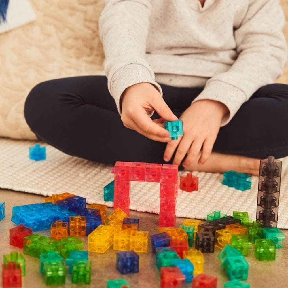 Translucent Linking Cubes - Pk100, Translucent Linking Cubes - Pk100,Edex sensory toys,ShopEdex educational toys,Children's sensory toys,Childrens educational toys, Translucent Linking Cubes - Pk100,Introducing our Translucent Linking Cubes – a versatile and engaging learning tool for children to explore mathematical and creative concepts. Made from high-quality, translucent plastic, these linking cubes are durable, easy to clean, and provide a unique way for children to explore light and colour. Translucen