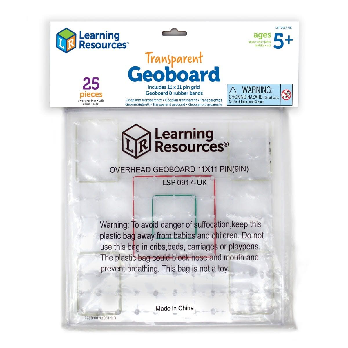 Transparent Geoboard, Transparent Geoboard,games for fine motor skills,special needs toys,special needs toys and games, Transparent Geoboard,Geoboards are a visual way for children to grasp the basics of maths principles including geometry, symmetry, angles, fractions, and more through fun, hands-on learning activities. Made from durable transparent plastic, the 11 x 11 pin Transparent Geoboard is ideal for maths learning in the classroom and at home. UseGeoboards are a visual way for children to grasp the 