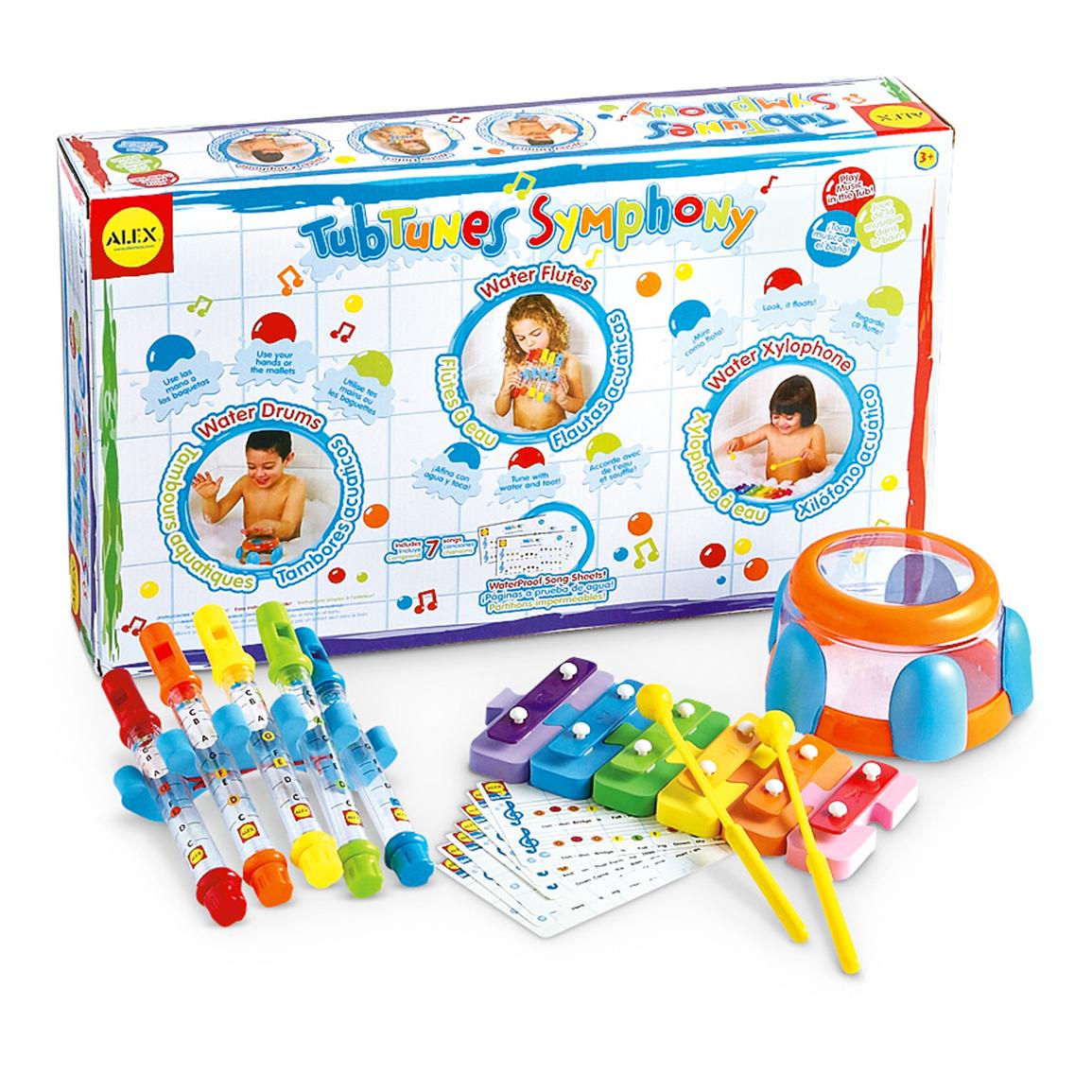 Tub Tunes Symphony Bath Toy Set, Tub Tunes Symphony Bath Toy Set,cheap bath toys,bath toys for children,childrens bath games,sensory bath games,bath toys sensory,sensory bath toys, Tub Tunes Symphony Bath Toy Set,Turn bath time into a musical adventure with the Tub Tunes Symphony Bath Toy Set! This unique set of real musical instruments, specially designed for use in the bath, allows children to explore their musical talents while having fun in the water. Perfect for budding musicians, the Tub Tunes Symphon