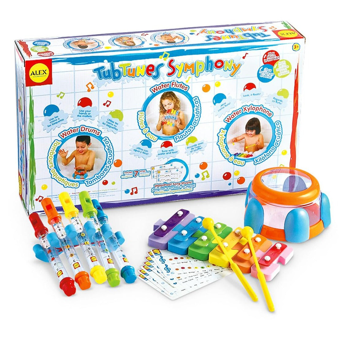 Tub Tunes Symphony Bath Toy Set, Tub Tunes Symphony Bath Toy Set,cheap bath toys,bath toys for children,childrens bath games,sensory bath games,bath toys sensory,sensory bath toys, Tub Tunes Symphony Bath Toy Set,Turn bath time into a musical adventure with the Tub Tunes Symphony Bath Toy Set! This unique set of real musical instruments, specially designed for use in the bath, allows children to explore their musical talents while having fun in the water. Perfect for budding musicians, the Tub Tunes Symphon