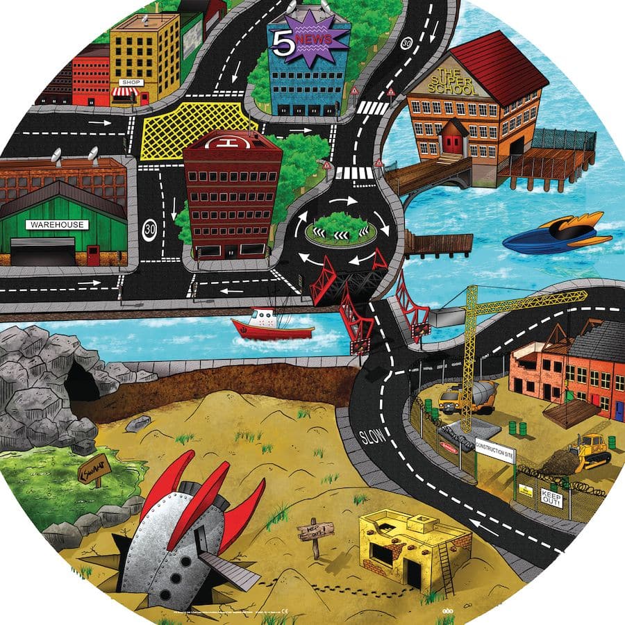 Tuff Tray Insert Super Hero, Tuff Tray Insert Super Hero,,Tuff Tray Insert Park Interchange,Tuff tray mats,early years resources, educational resources, educational materials, children's learning resources, childrens learning materials, teaching resources for children, teaching material for children, Tuff Tray Insert Super Hero,Introducing our superhero themed Tuff Tray mat, designed to enhance imaginative play with our Active World Tuff Trays. Unleash the creativity and embark on thrilling adventures with 