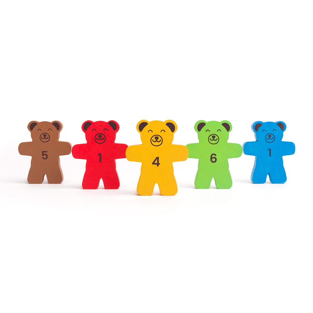 Tumbling Teddies, Tumbling Teddies,Wooden Tumbling Teddies,Wooden Toys,Bigjjigs toys,Tumbling Teddies, Tumbling Teddies,Who will be the first to knock the honey pot down? Kids can take it in turns to build their teddies up on each wooden ring with our fun Tumbling Teddies set. This playful wooden teddy bear game is great for interactive group play and encouraging children to use their strategy skills. Children have to simply roll the di,TumblingWho will be the first to knock the honey pot down? Kids can tak