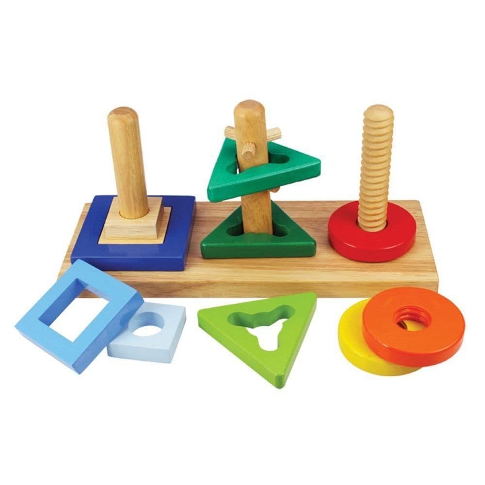 Twist and Turn Puzzle, Twist and Turn Puzzle,Bigjigs wooden toys,bigjigs discount code,wooden toys,wooden therapy toys, Twist and Turn Puzzle,This highly educational wooden Twist and Turn Puzzle provides early learners with an introduction to different shapes, colours and textures. The Twist and Turn Puzzle each of the brightly coloured wooden squares, triangles and circles to slide them down one of three sturdy pegsThis highly educational wooden Twist and Turn Puzzle provides early learners with an introdu