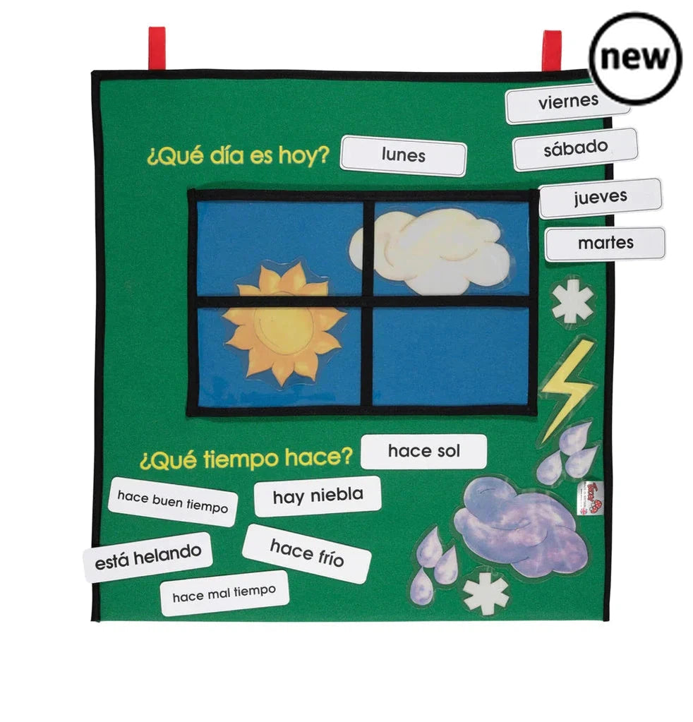 Weather Window Spanish, Weather Window Spanish,EYFS Weather resources,Weather learning resources, Weather Window Spanish,The Weather Window Spanish is a remarkable and innovative weather chart designed specifically for visually capturing the day and weather. With the ability to observe the prevailing weather conditions outside, the Weather Window English allows users to effortlessly select the corresponding symbols to be displayed behind,Weather Window SpanishThe Weather Window Spanish is a remarkable and i