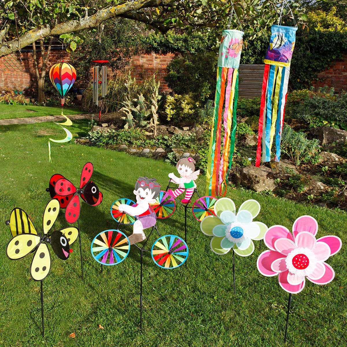 Windy Playground Sensory Half Set, Windy Playground Sensory Half Set,Playground Windmill Sensory Set,Playground Windmill Sensory Set,Windy Playground Sensory Set, Windy Playground Sensory Half Set,Using the Windy Playground Sensory Half Set it will allow you to create an aurally and visually stimulating outdoor sensory area.The Windy Playground Sensory Half Set includes a comprehensive range of Windmills, Mobiles, Windsocks and Wind Chimes. Benefits of the Windy Playground Sensory Half Set Create an aurally