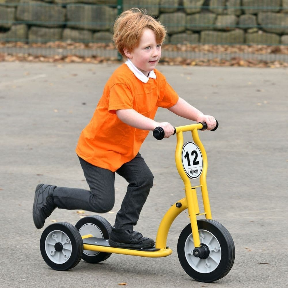 Wisdom Trike Scooter, Wisdom Trike Scooter,Children's scooters. toddlers scooters,early years scooters,Wisdom Mini Trike,early years trikes,childrens trikes,baby trikes,toddler trikes, Wisdom Trike Scooter,This Wisdom Trike Scooter allows younger riders from age 3+ a great combination of stability and manoeuvrability whilst learning to balance with confidence. The Wisdom Trike Scooter has wheels which are made of durable polypropylene with solid rubber puncture proof tyres.The Wisdom Trike Scooter tyres are