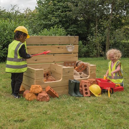 Wooden Builders Storage Unit, Wooden Builders Storage Unit,school Playground equipment,school playground equipment,school playground wooden houses, Wooden Builders Storage Unit,This versatile, Wooden Builders Storage Unit can be used in a multitude of ways. Add to your construction area and fill with bricks, sand, tools and more. You could use the two compartments for outdoor storage, or fill with messy play receptacles for children to select. Why not fill the Wooden Builders Storage UnitThis versatile, Woo