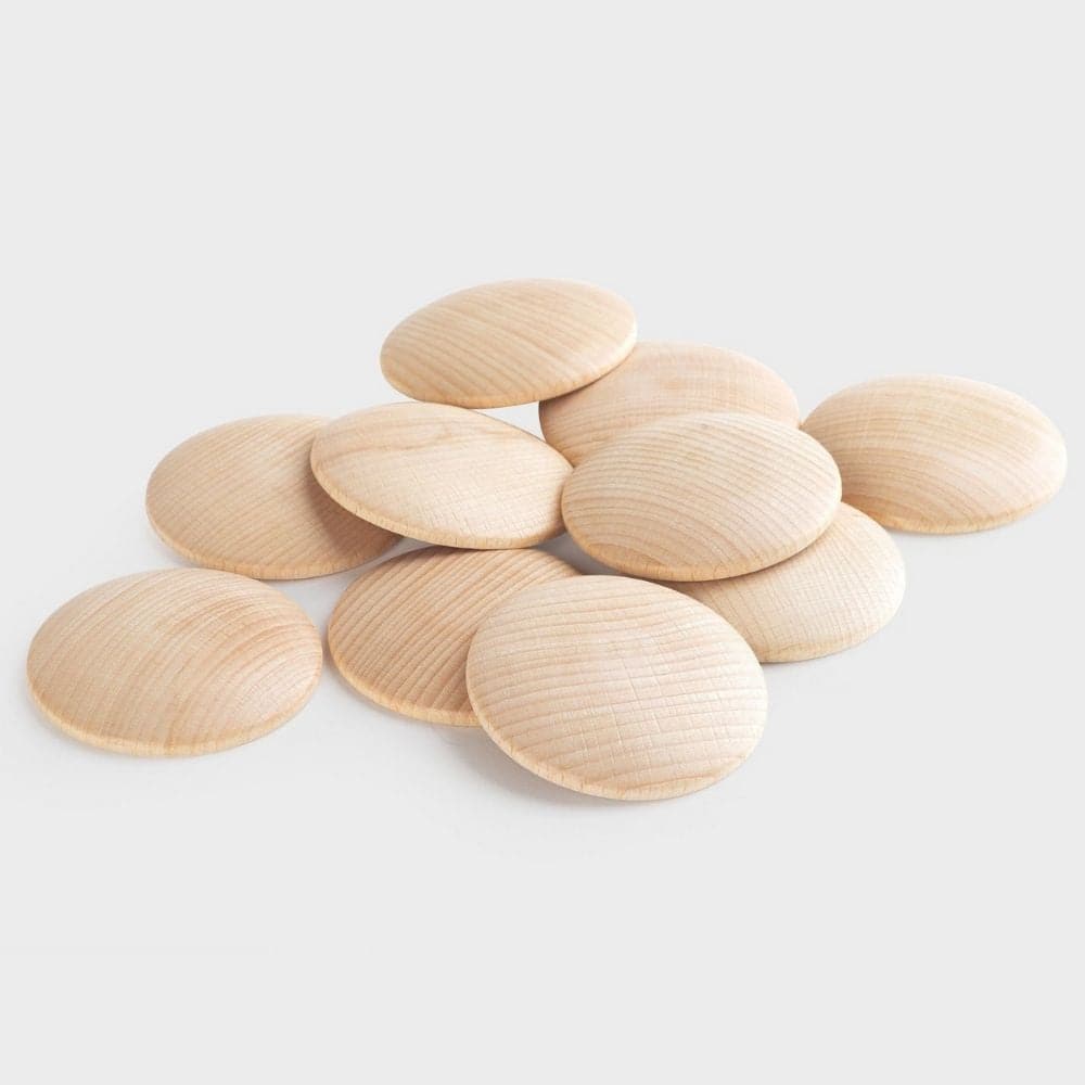 Wooden Discs - Pk10, Wooden Discs - Pk10,Heuristic Play,Heuristic Play babies,baby Heuristic Play,toddler Heuristic Play,Heuristic Play resources,Heuristic Play ideas, Wooden Discs - Pk10,The TickiT® Beechwood Discs provide an engaging way for children to explore, create, and learn through the hands-on principles of heuristic play. These smooth, natural beechwood discs encourage open-ended exploration and support a wide range of developmental skills, from motor skills to sensory awareness. Key Benefits:,Woo