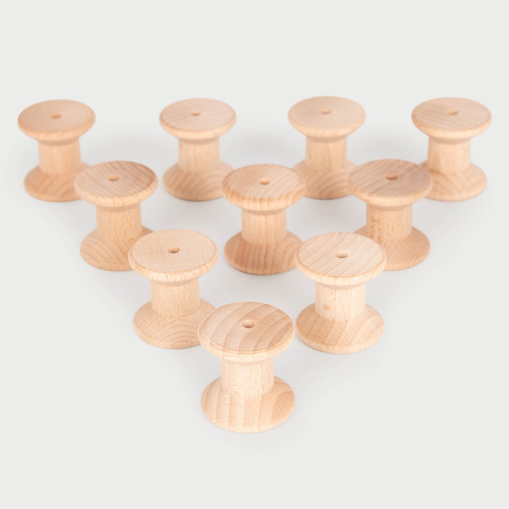 Wooden Spool Set 10pk, Wooden Spool Set 10pk.Heuristic Play,Heuristic Play babies,baby Heuristic Play,toddler Heuristic Play,Heuristic Play resources,Heuristic Play ideas, Wooden Spool Set 10pk,The Wooden Spool Set 10pk is crafted to spark curiosity and inspire imaginative play in toddlers. These simple yet versatile wooden spools offer endless play possibilities, rooted in heuristic play that nurtures children’s natural urge to explore, discover, and experiment.The Wooden Spool Set 10pk is crafted to spark