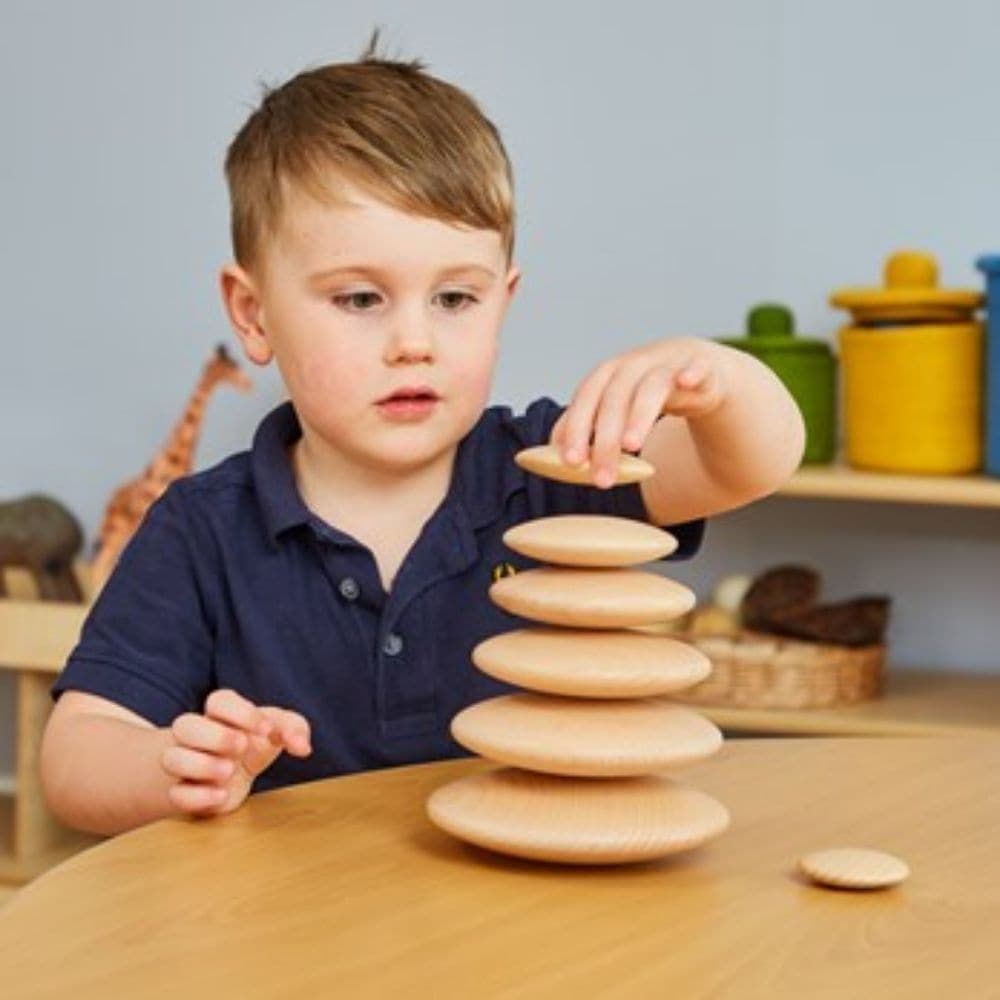 Wooden Stacking Pebbles, Wooden Stacking Pebbles,Stacking Pebbles,sensory pebbles,wooden pebble toys,,bigjigs stacking pebbles, Wooden Stacking Pebbles,The Wooden Stacking Pebbles are a charming and engaging toy that encourage children to explore balance, creativity, and dexterity. With no set guidelines, children can experiment with different stacking methods to see how high they can build before the pebbles tumble down.The Wooden Stacking Pebbles are a charming and engaging toy that encourage children to 