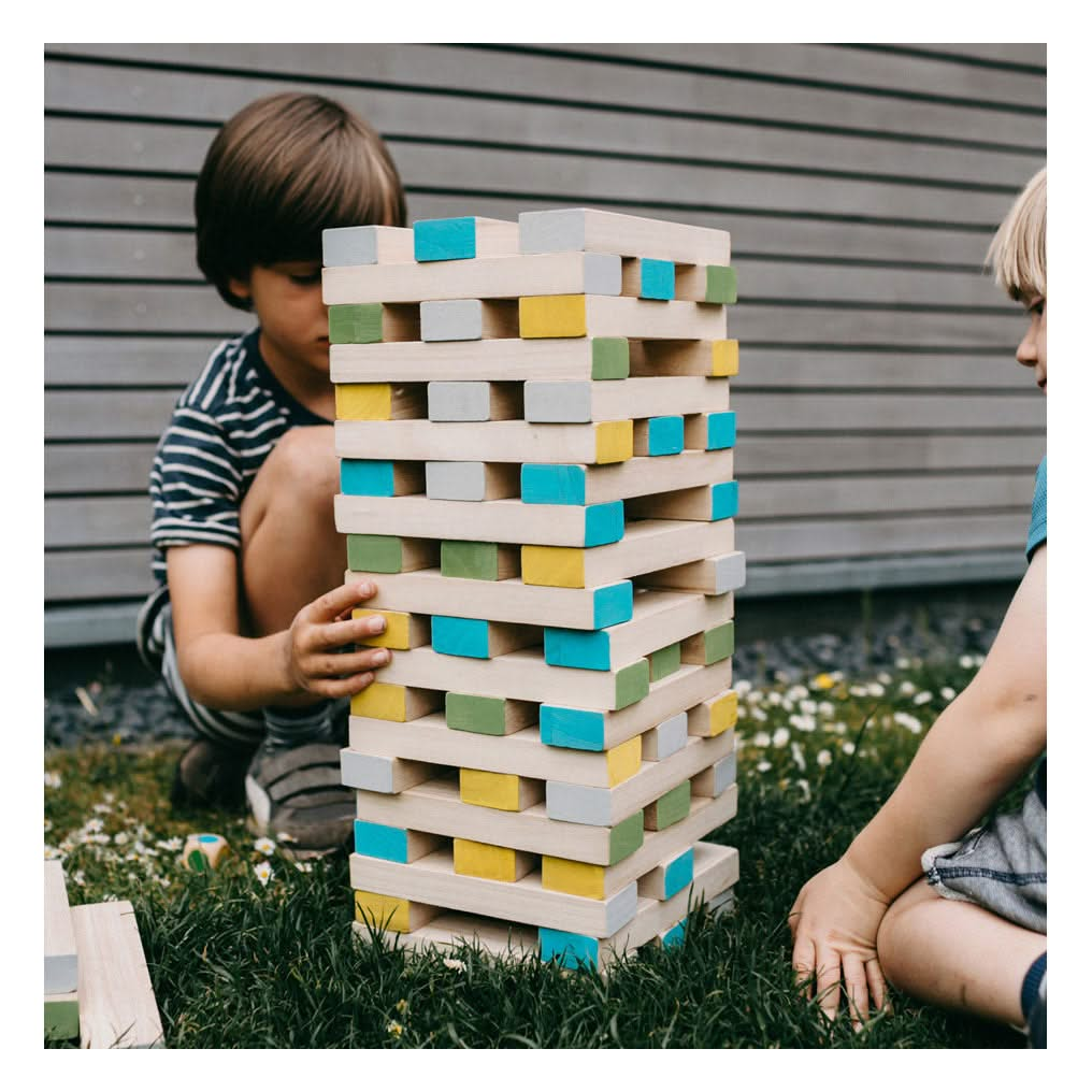 Wooden Wobbly Tower XXL, Wooden Wobbly Tower XXL,Giant Jenga Game,Stacking block game tower,stackng toys, Wooden Wobbly Tower XXL,Wooden Wobbly Tower XXL Get ready for an exciting game of balance and precision with the Wooden Wobbly Tower XXL! This larger-than-life version of the classic game brings an extra challenge and loads of fun for players of all ages. Crafted from 100% FSC-certified wood, this eco-friendly game ensures a sustainable andWooden Wobbly Tower XXL Get ready for an exciting game of balanc